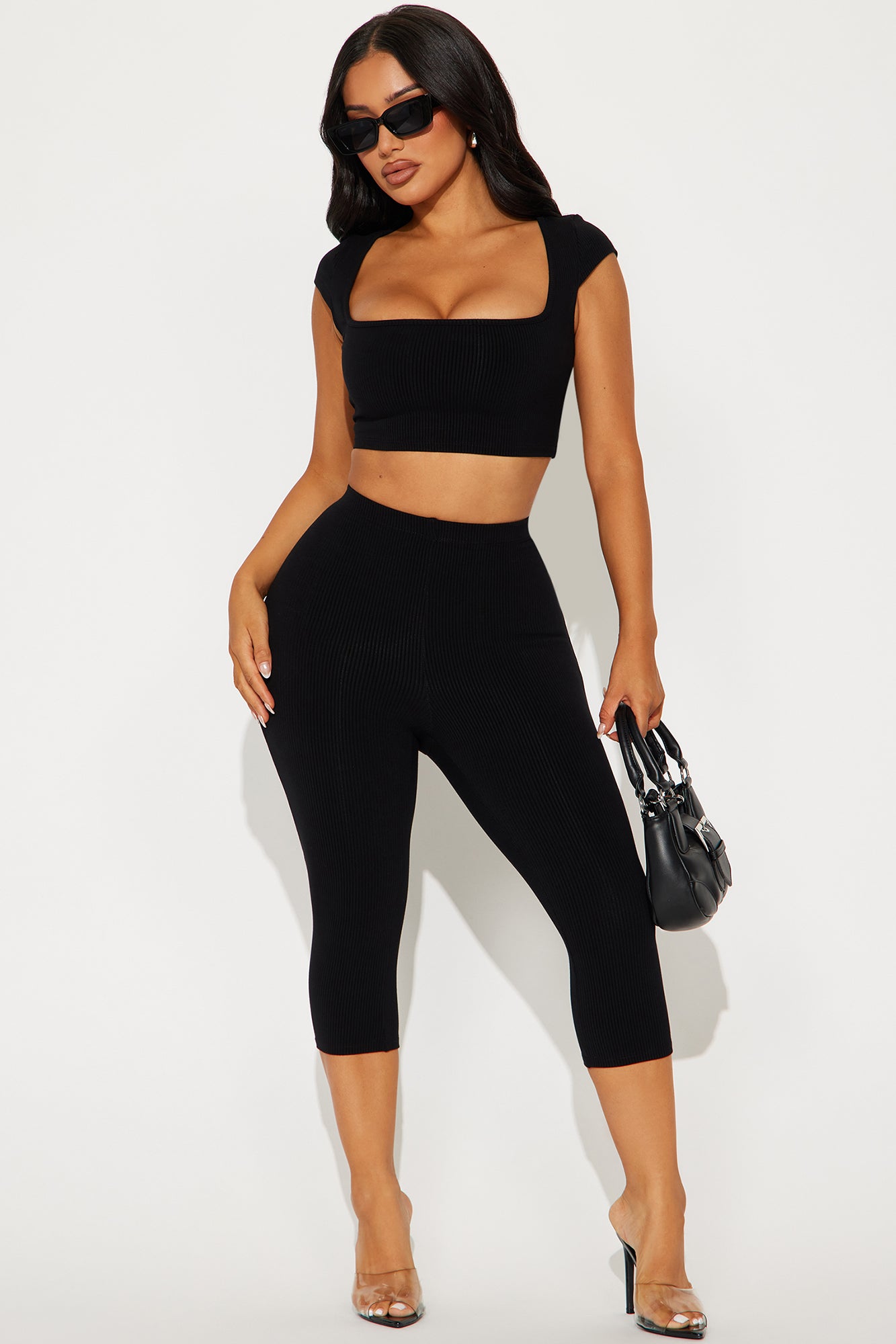 Remy Snatched Capri Pant Set
