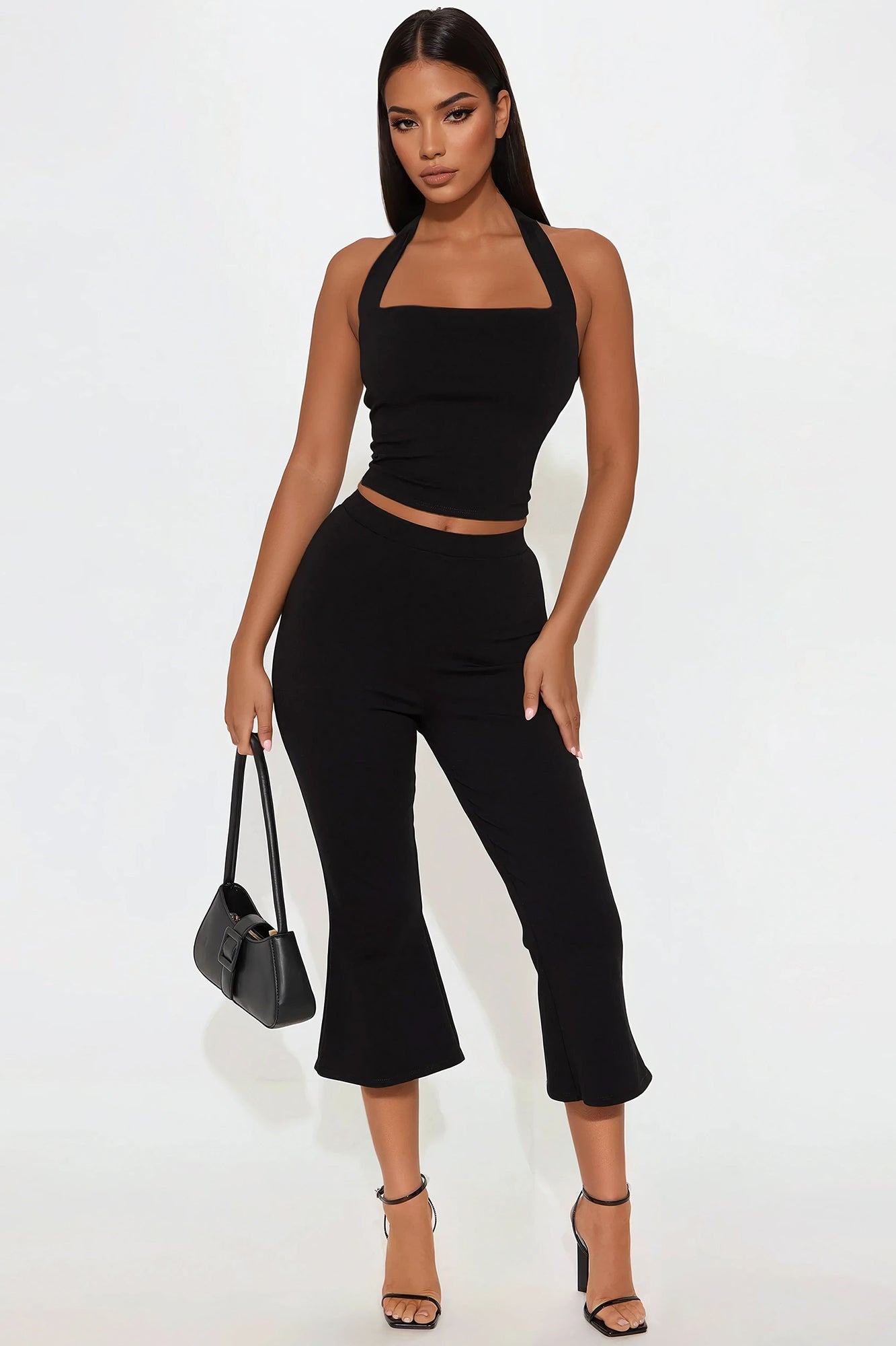 Polly Halter Capri Set