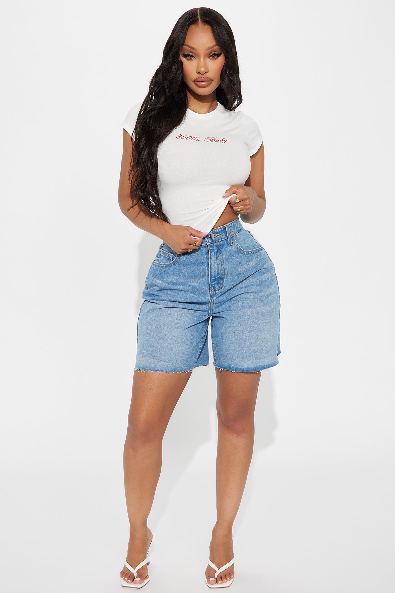 Highly Anticipated Cut Off Denim Shorts