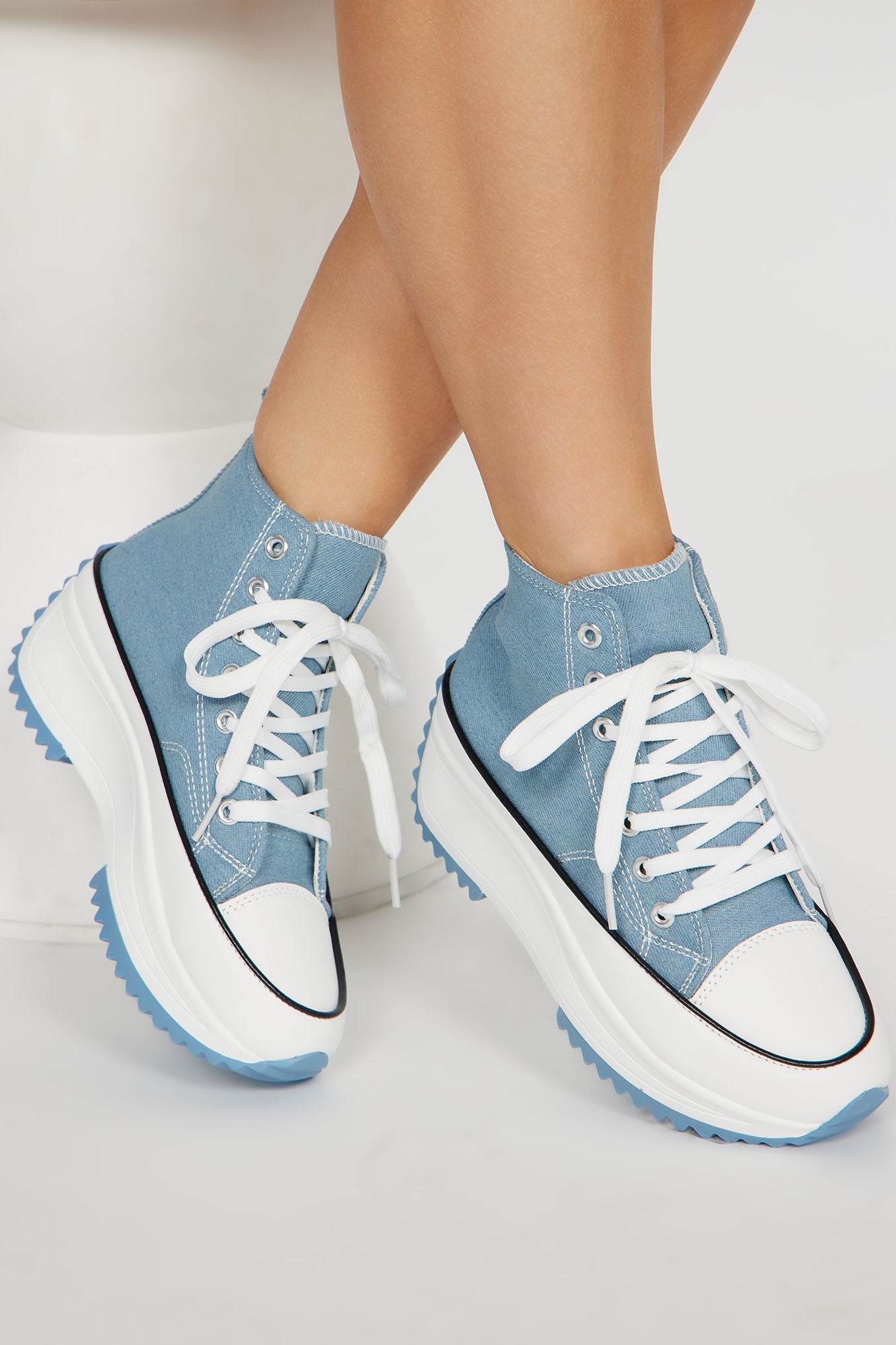 Keep It Smooth Platform Sneakers