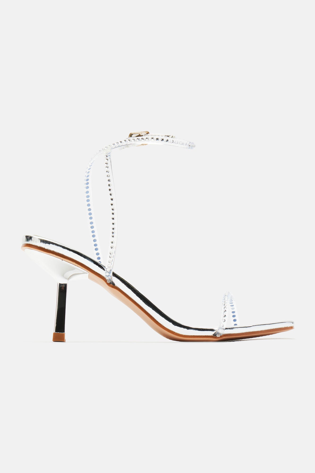 Don't Be One Sided Heeled Sandals