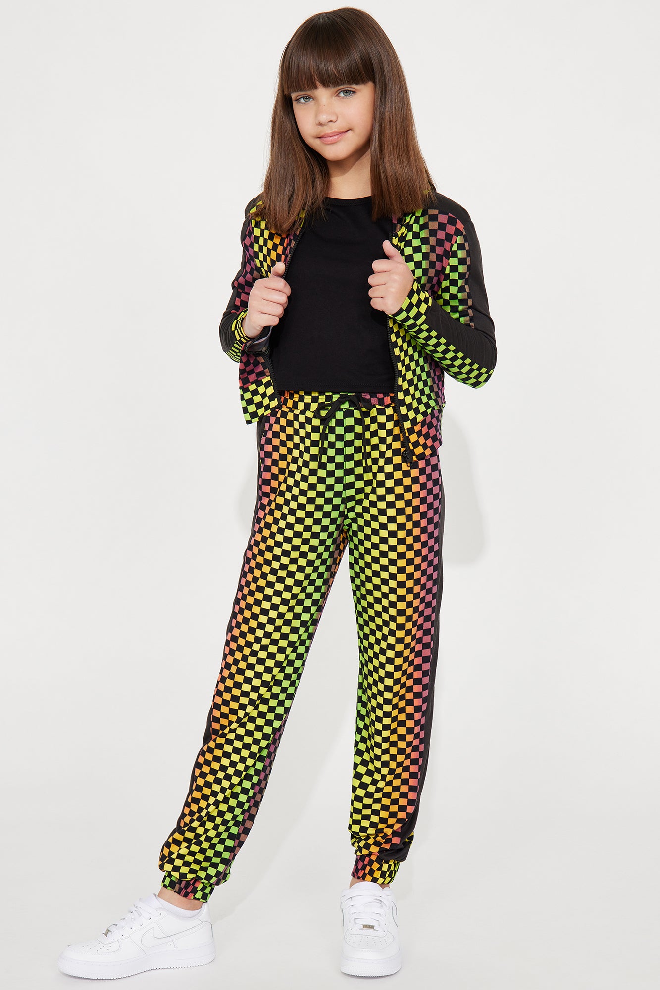 Mini Aurora Cozy Knit Jogger Set