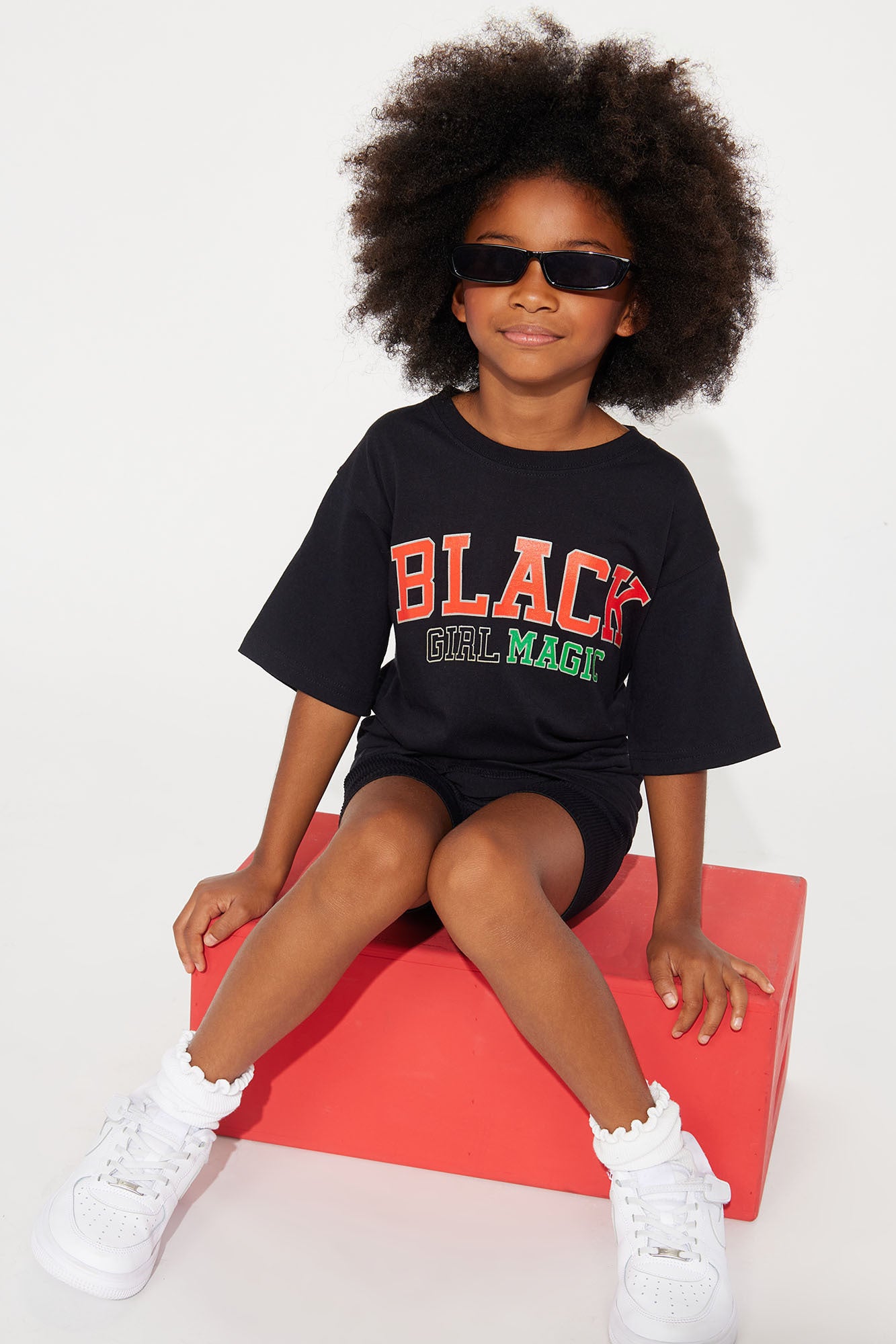 Mini Black Girl Magic Short Sleeve Tee