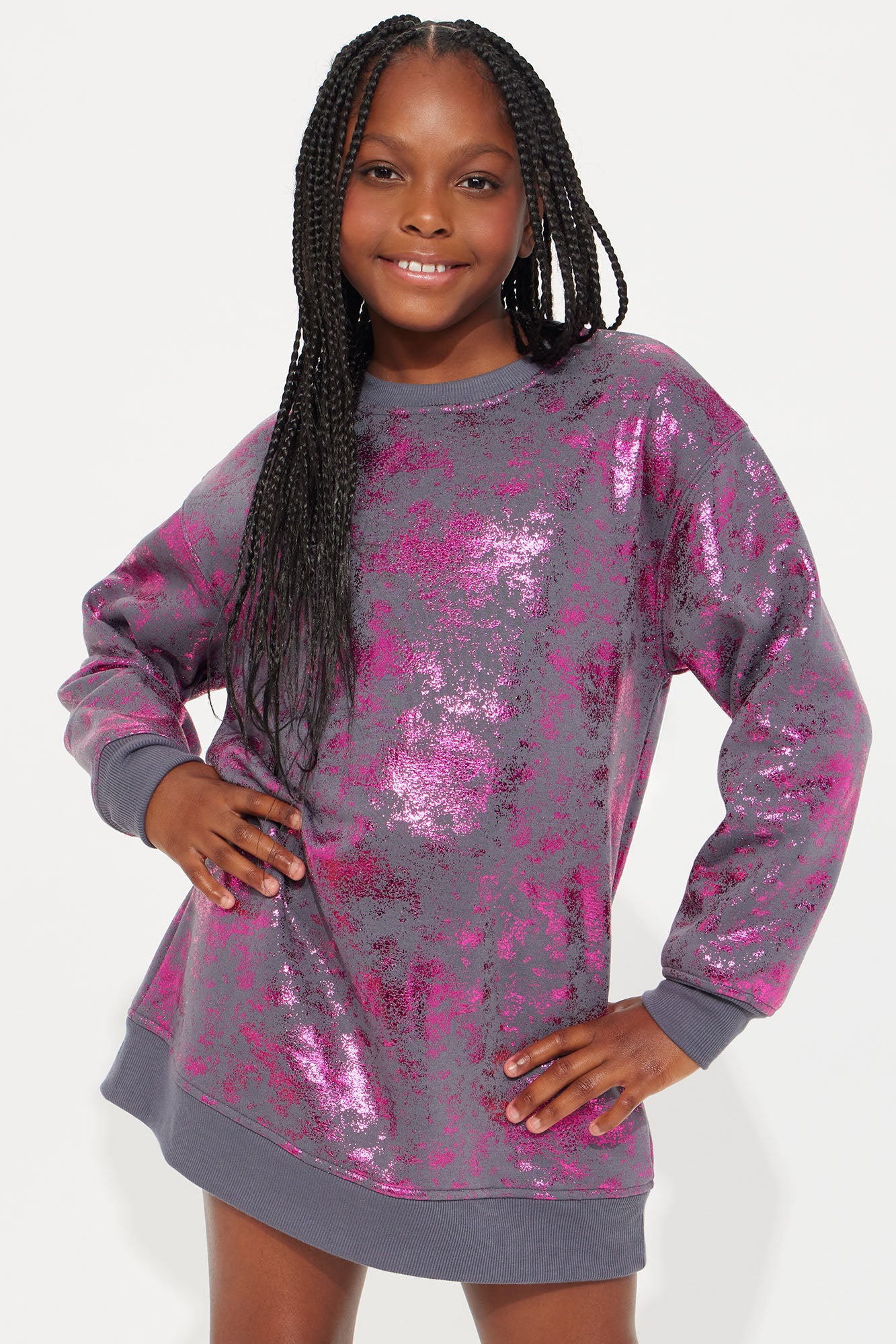 Mini A Splash Of Color Sweater Dress