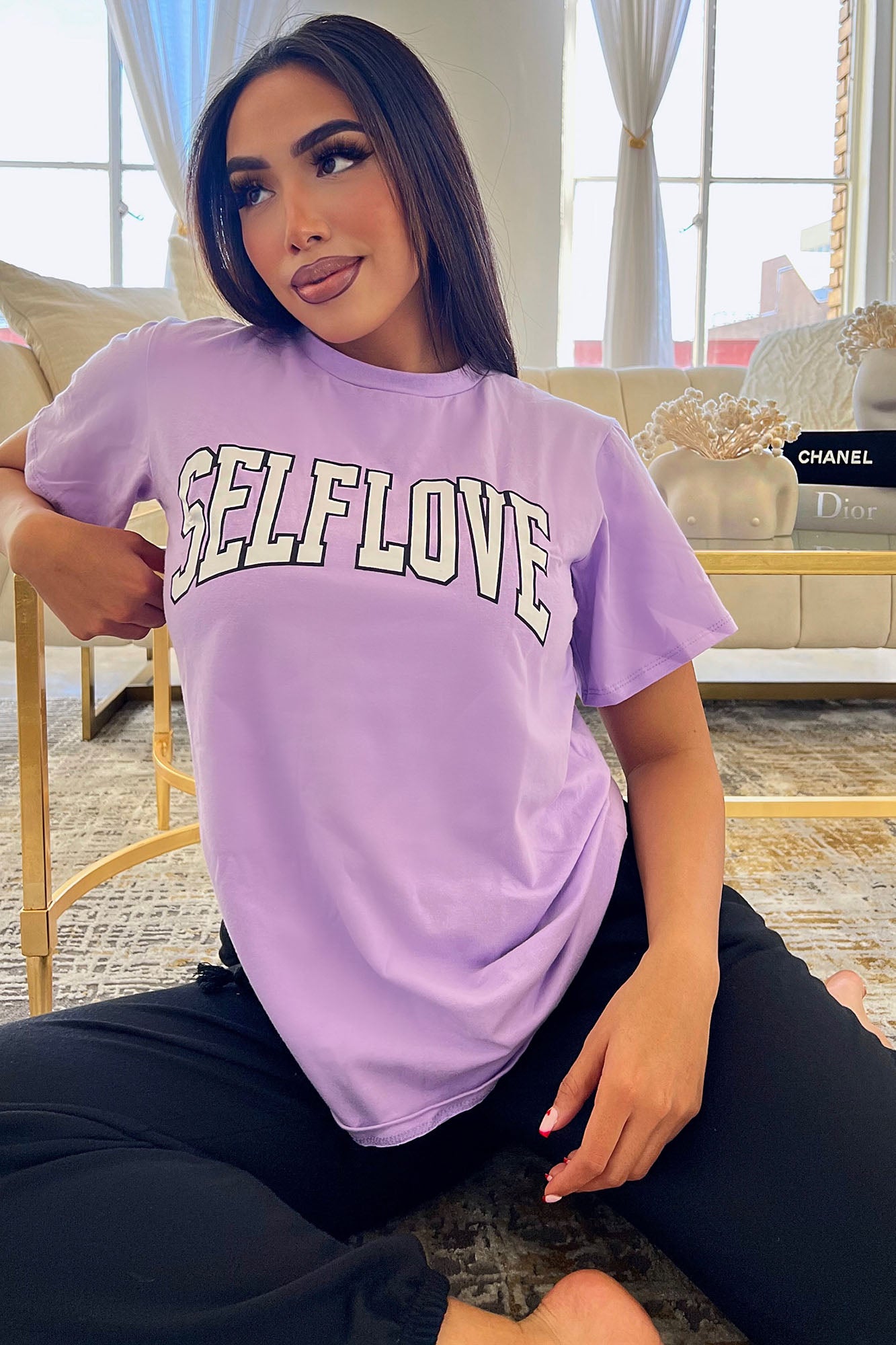 More Self Love Tunic Top
