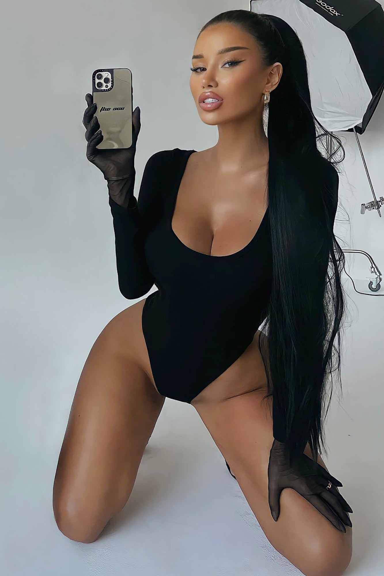 Anything But Square Long Sleeve Bodysuit
