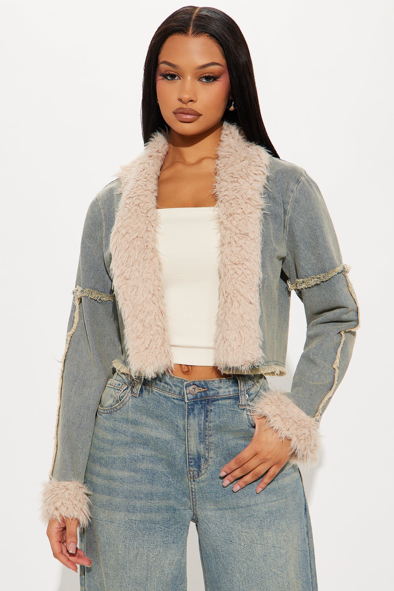 Rogue Cropped Denim Jacket