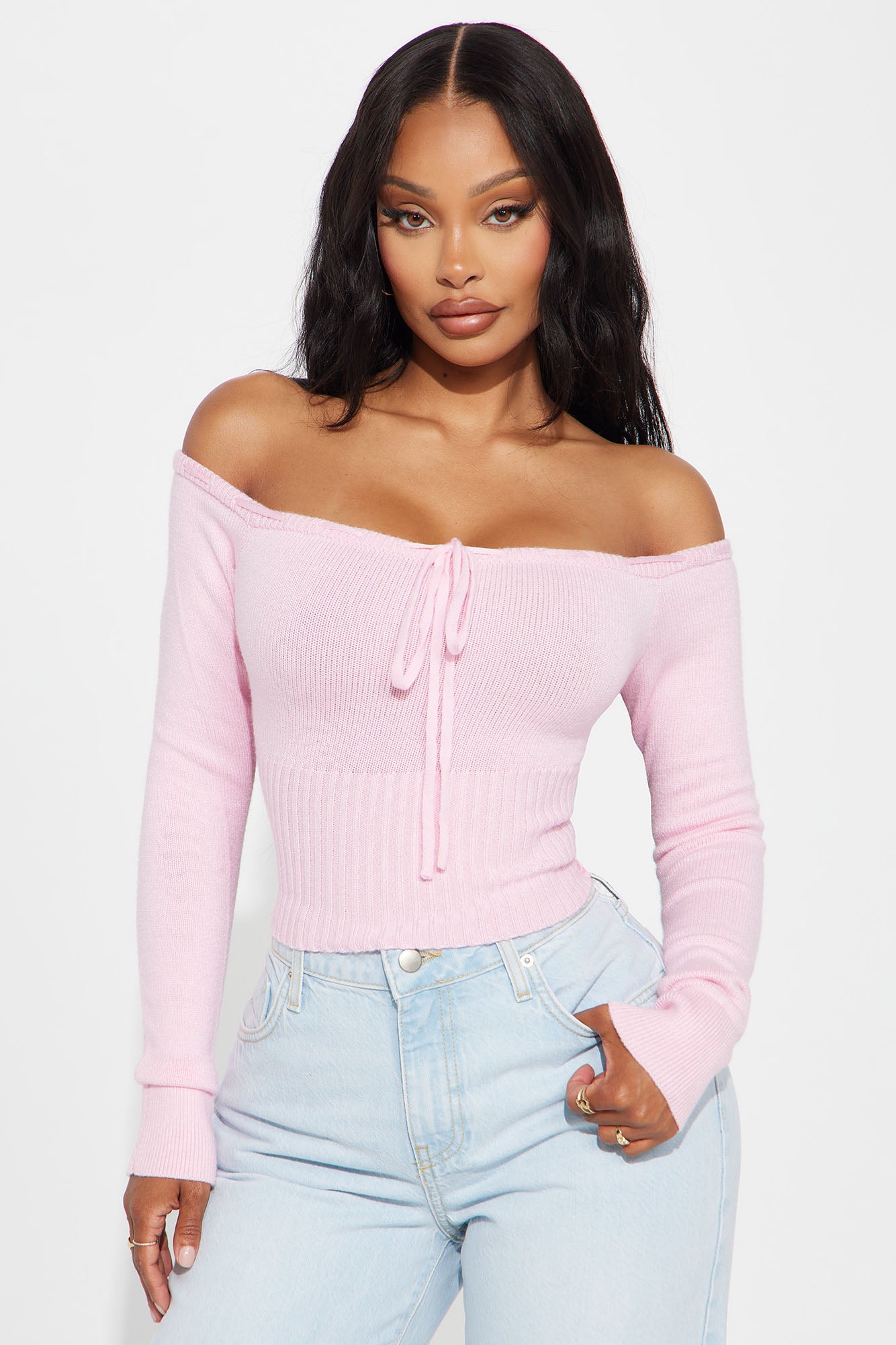 Athena Off Shoulder Sweater