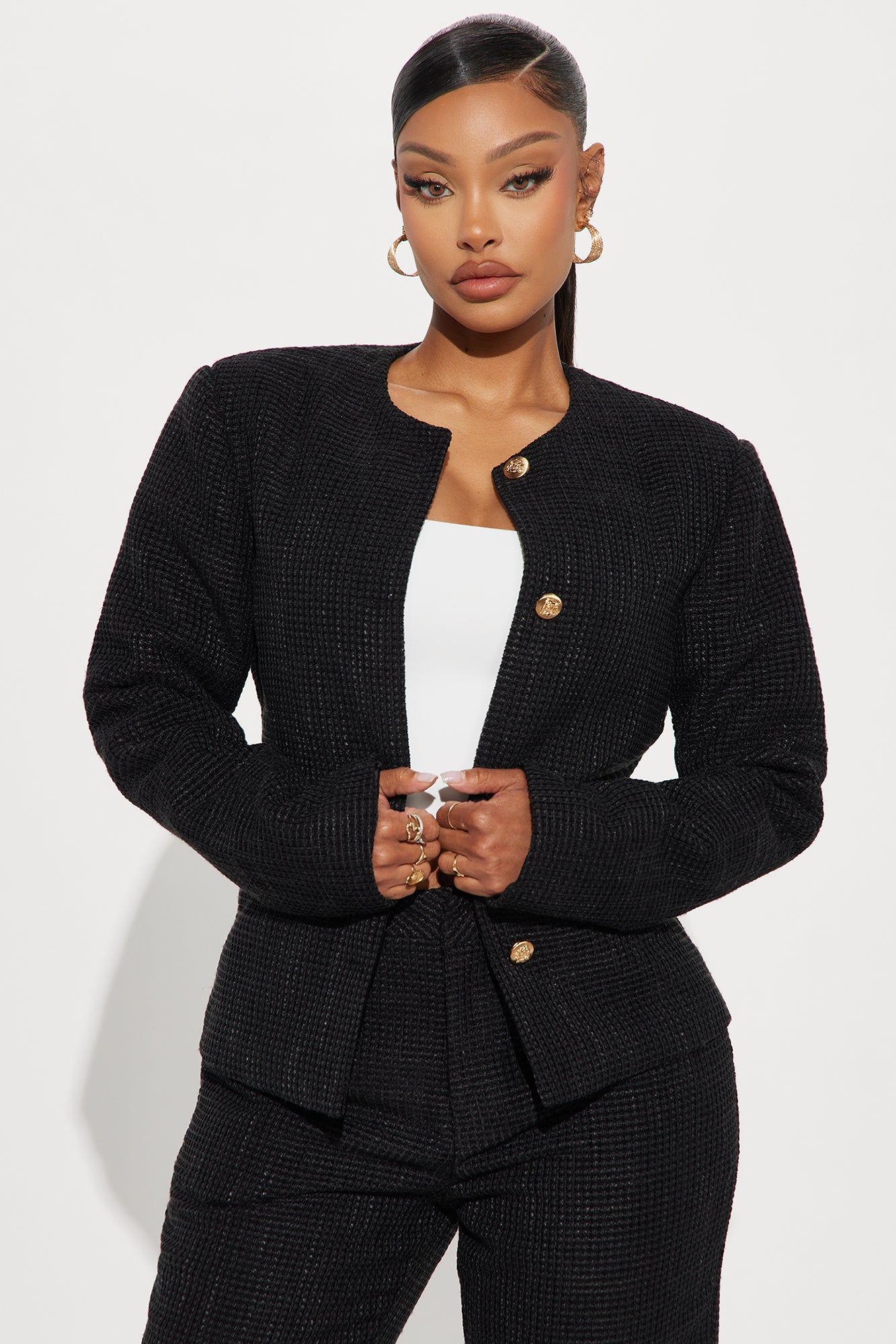 Classy Girl Tweed Blazer