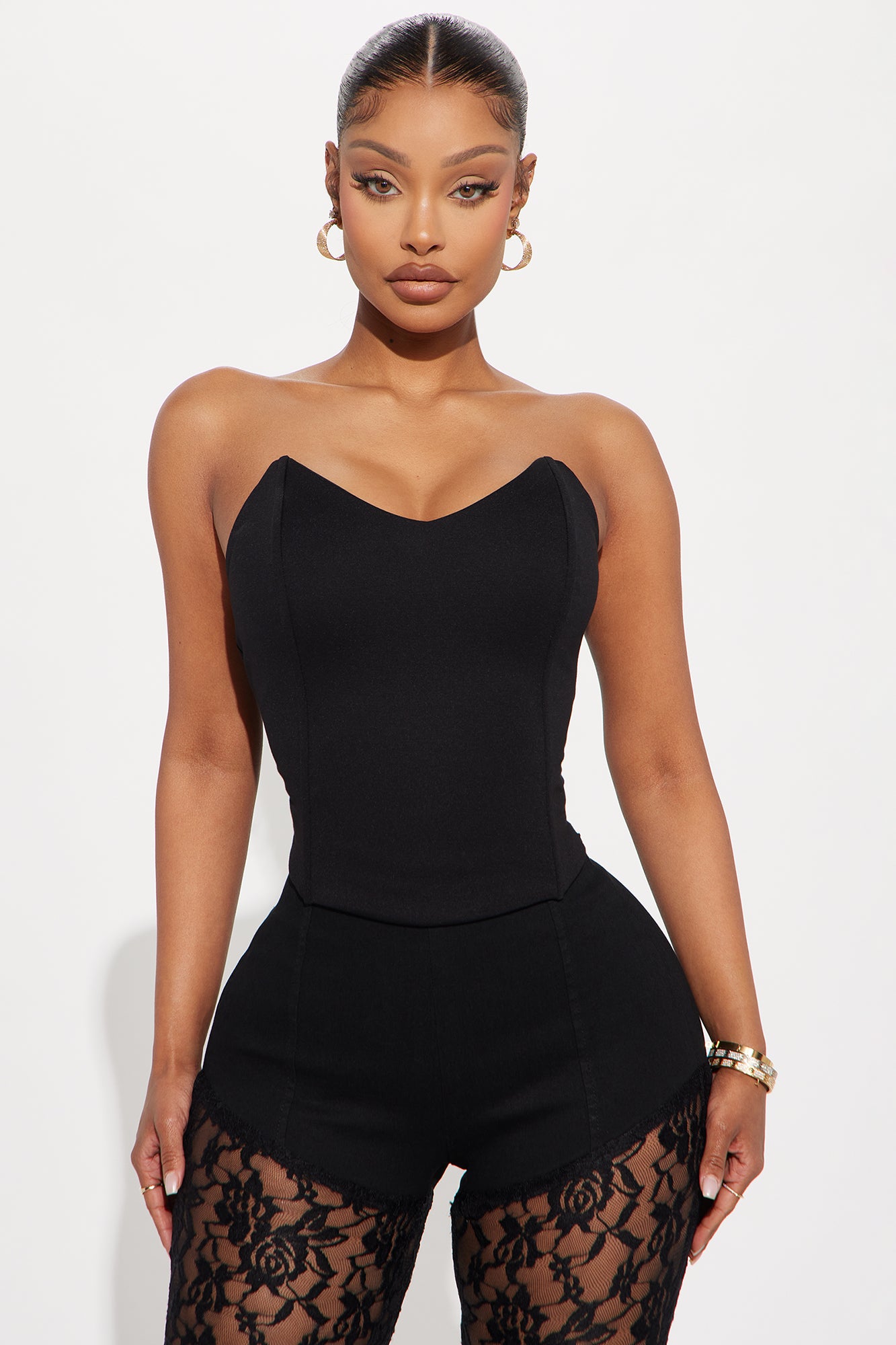 Jovie Ponte Corset Top