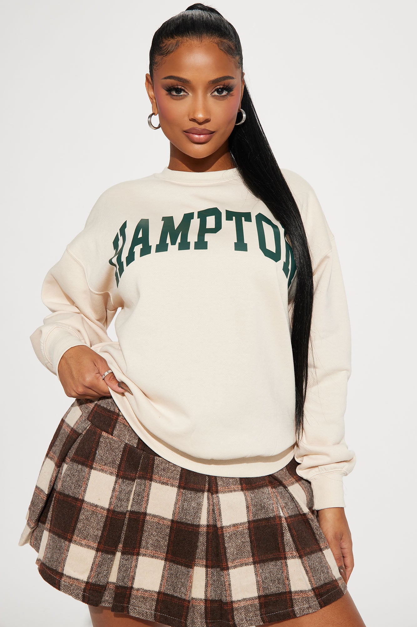 Hampton Vintage Crew Neck Sweatshirt