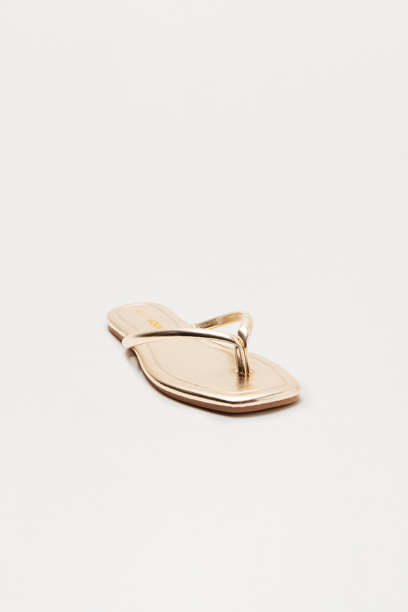 Brent Metallic Flip Flops