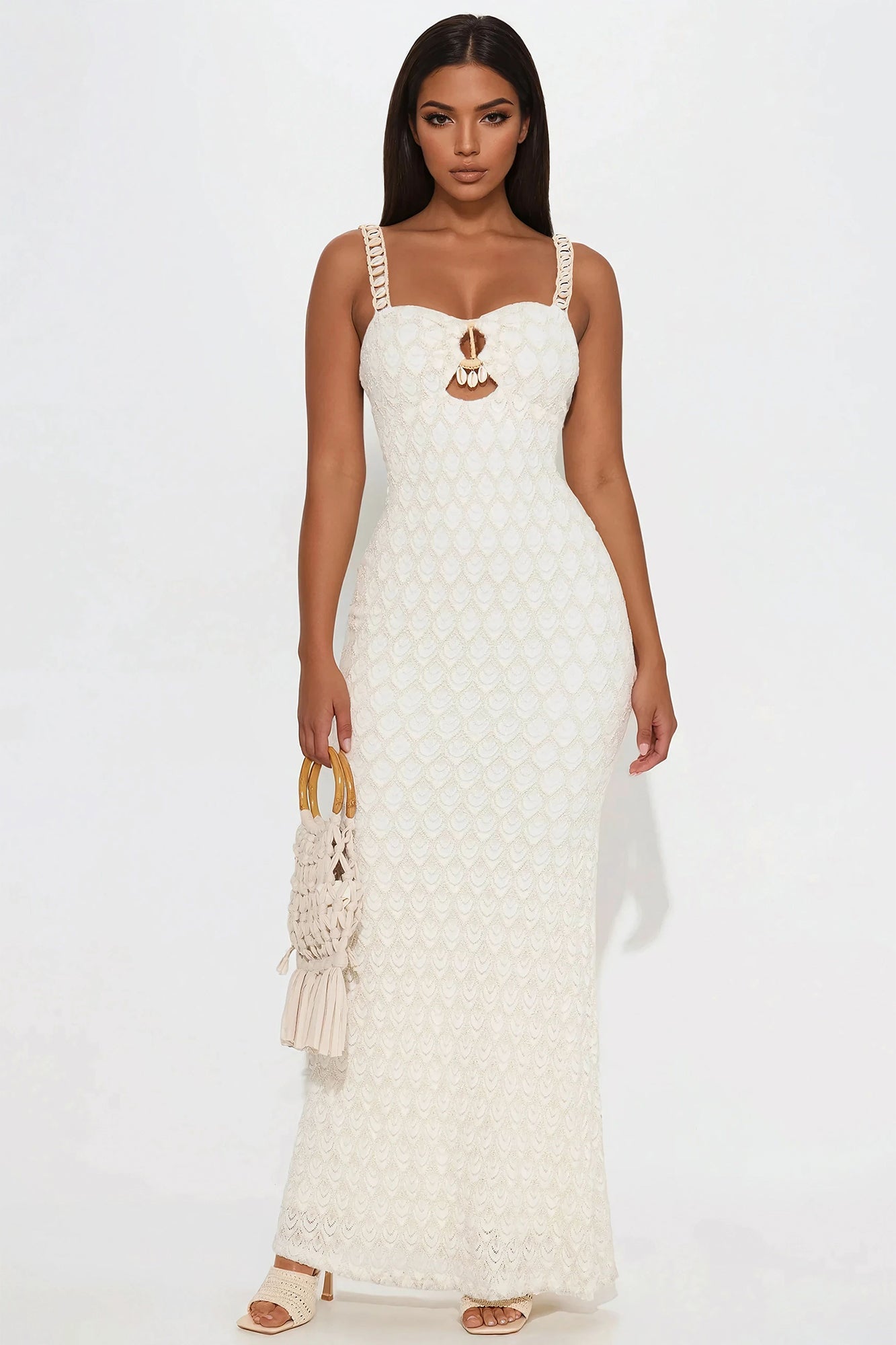 Seashell Serenity Maxi Dress