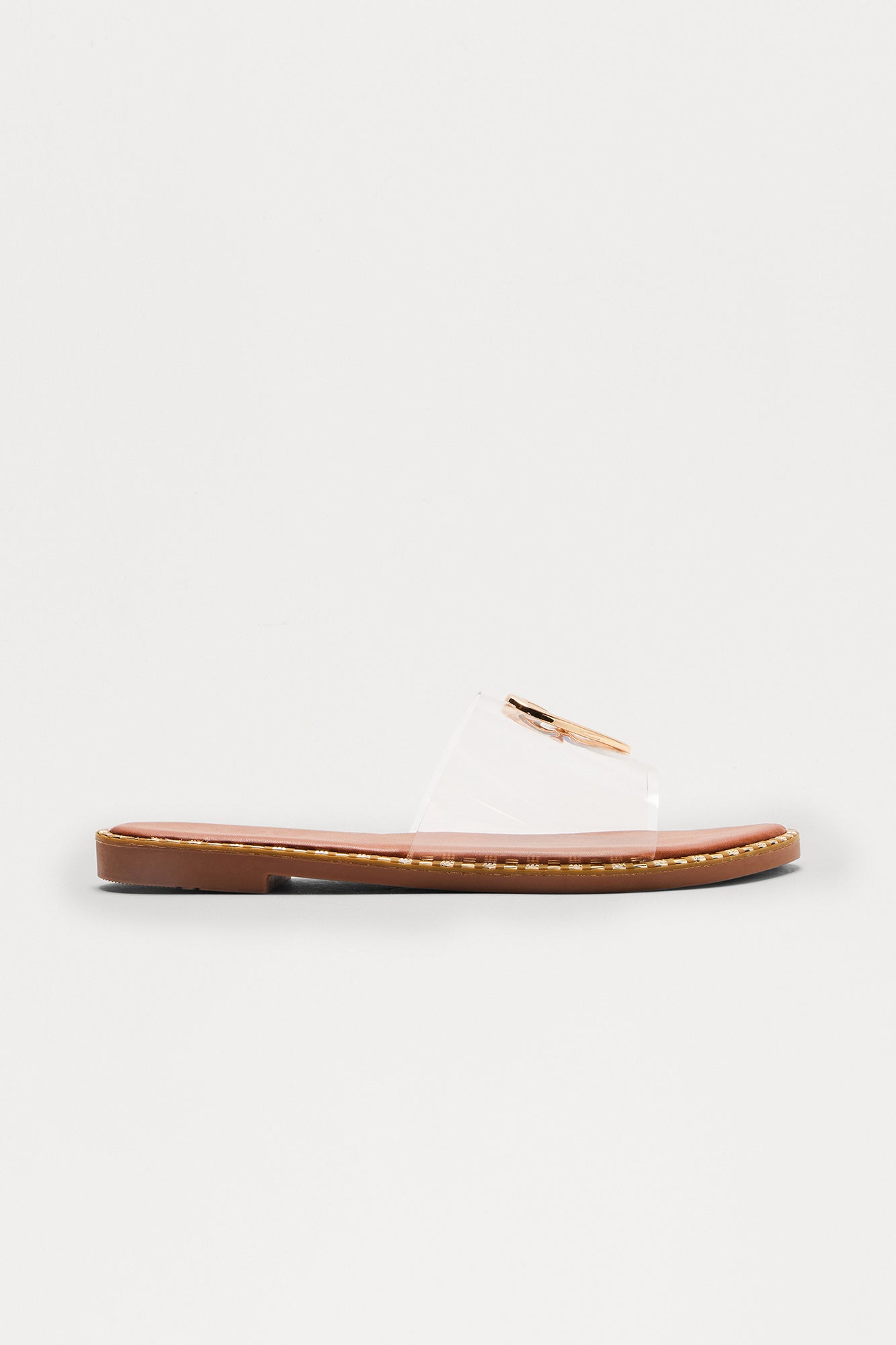 Mini Heart Of Gold Flat Sandals