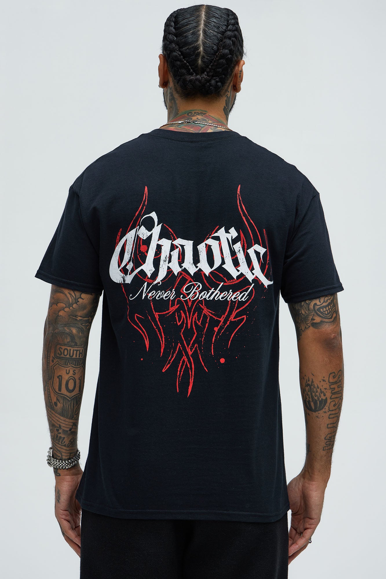 Chaotic Never Bothered Short Sleeve Tee
