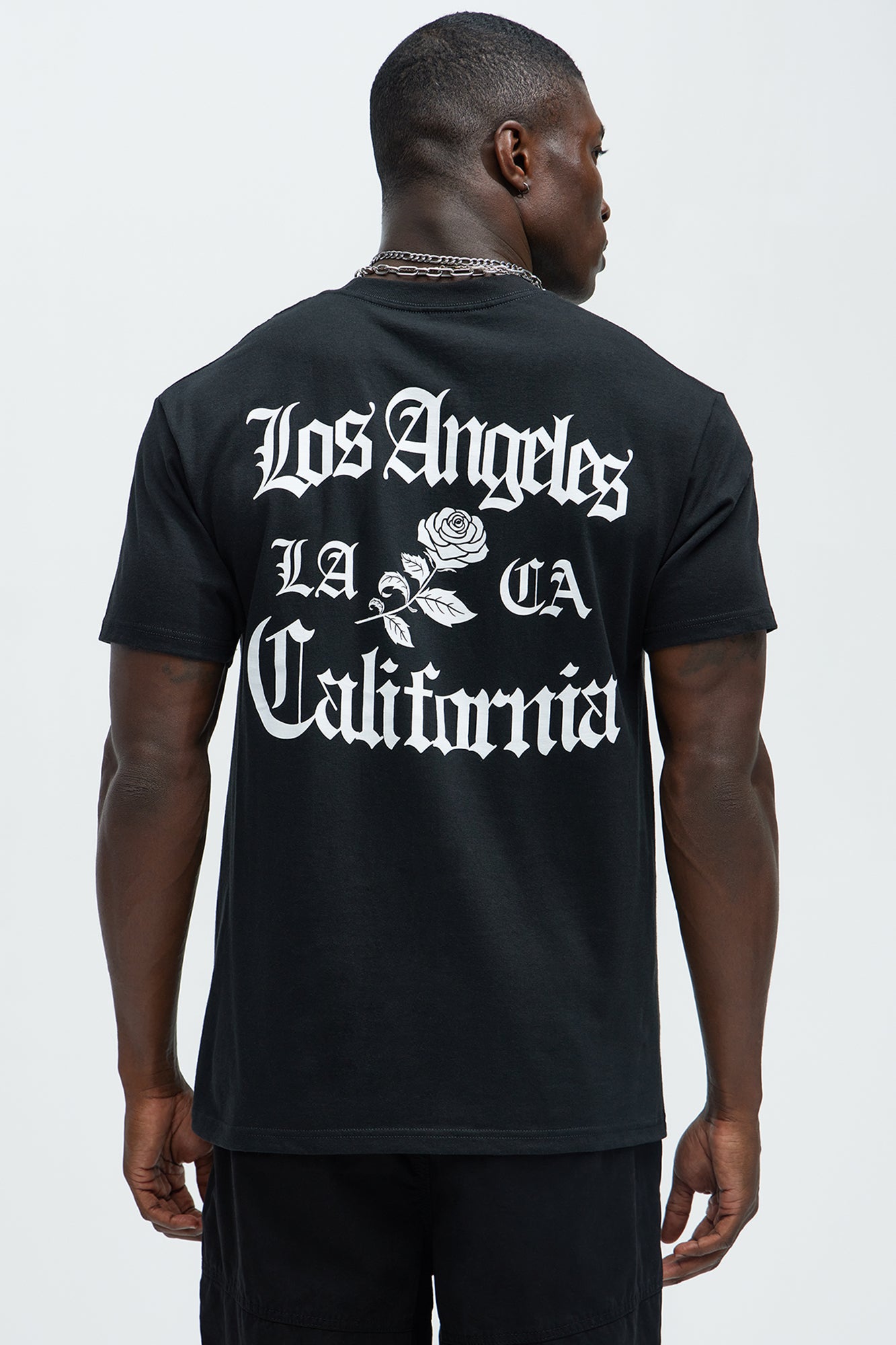LA English Rose Short Sleeve Tee