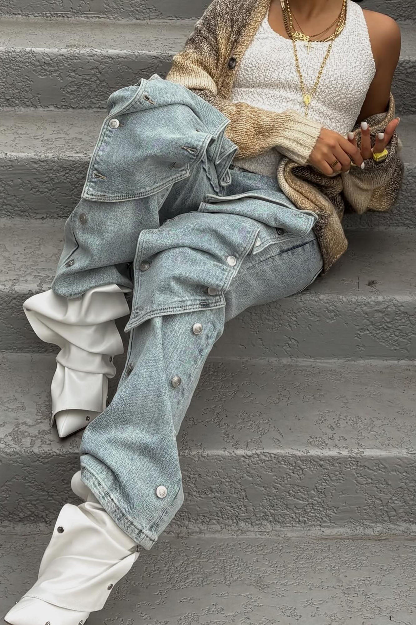 Sticking With It Stretch Straight Leg Jeans