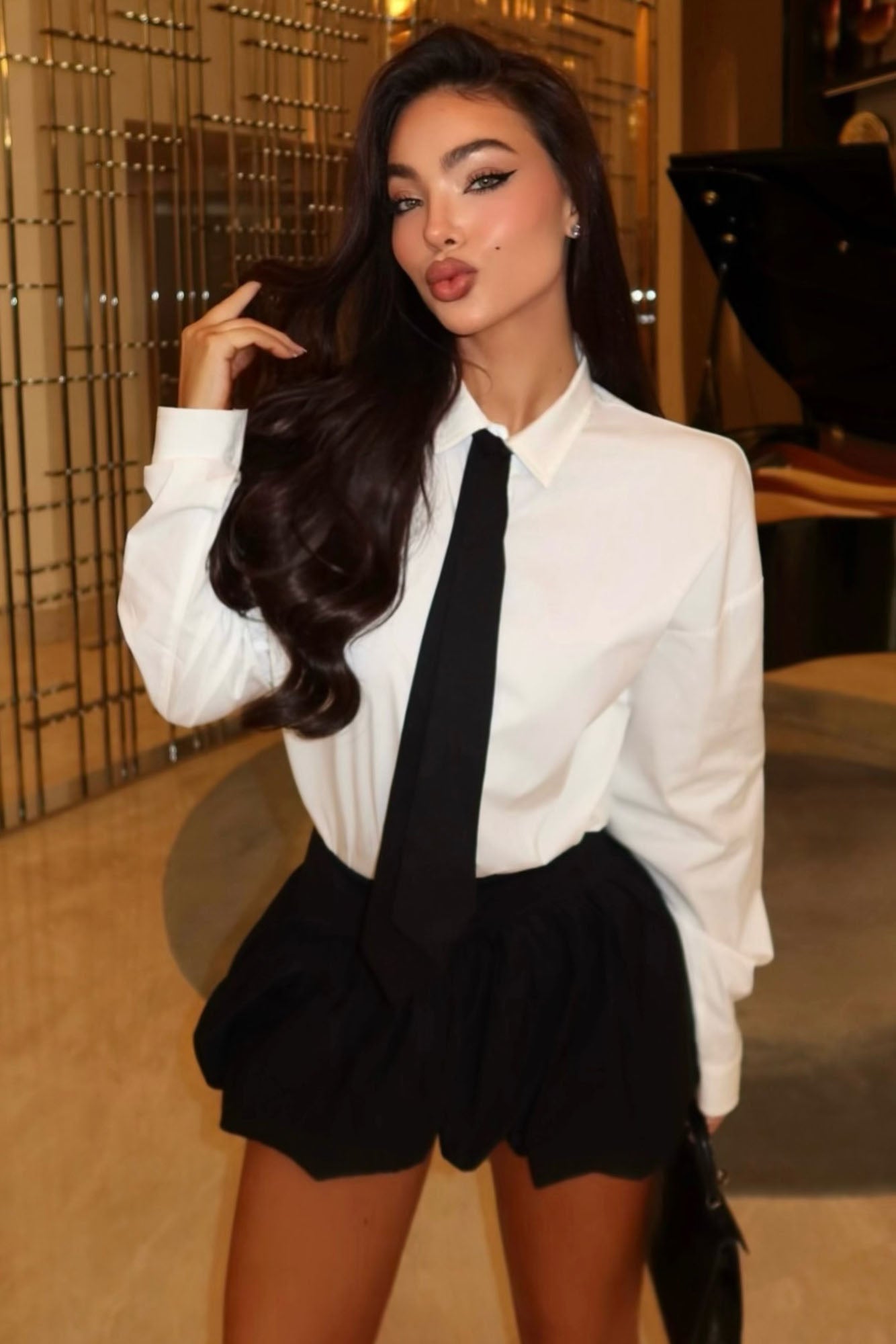Always Proper Poplin Tie Shirt