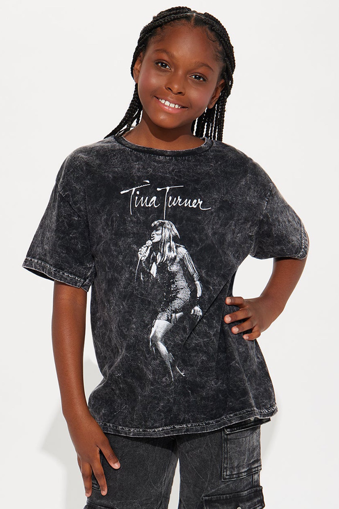 Mini Tina Turner What's Love Washed Tee