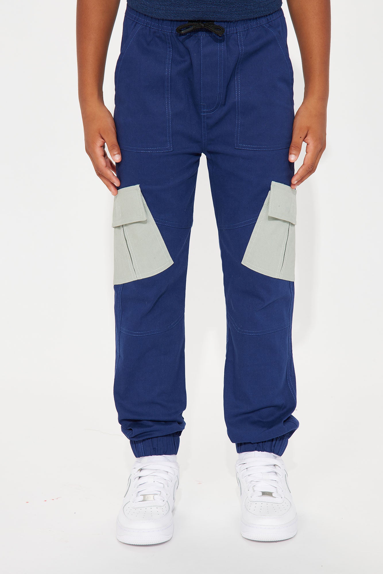 Mini Let's Start Here Twill Jogger Pant