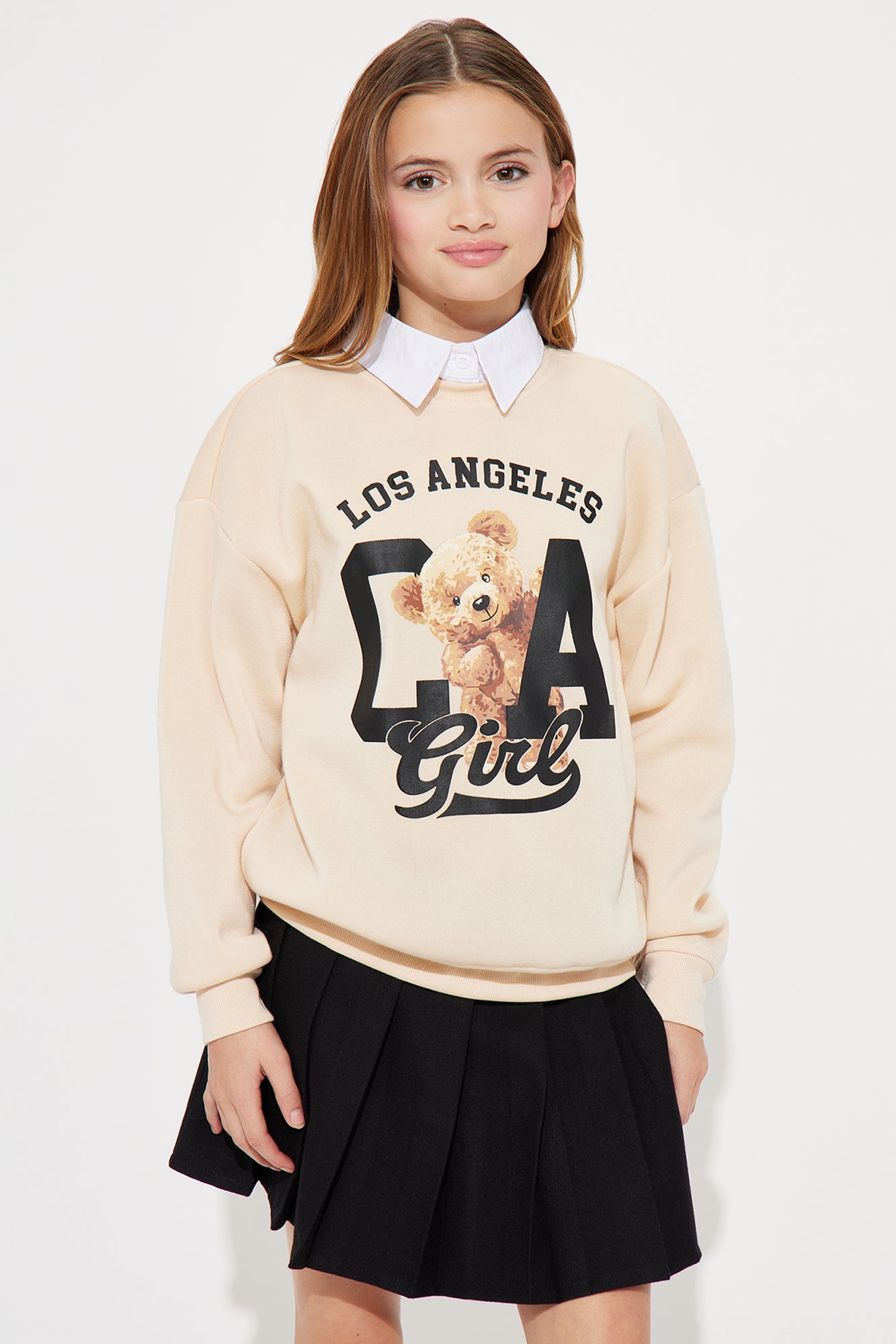Mini LA Cutie Crew Neck Sweatshirt
