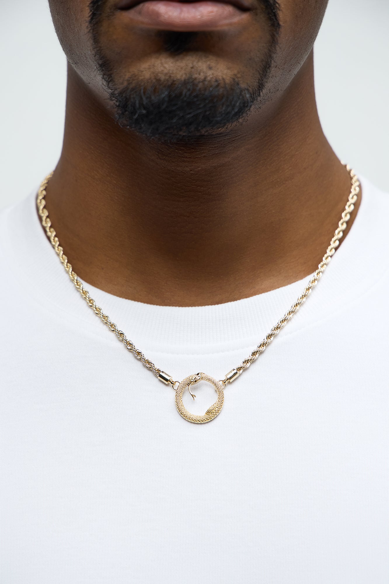 Glint Snake Necklace