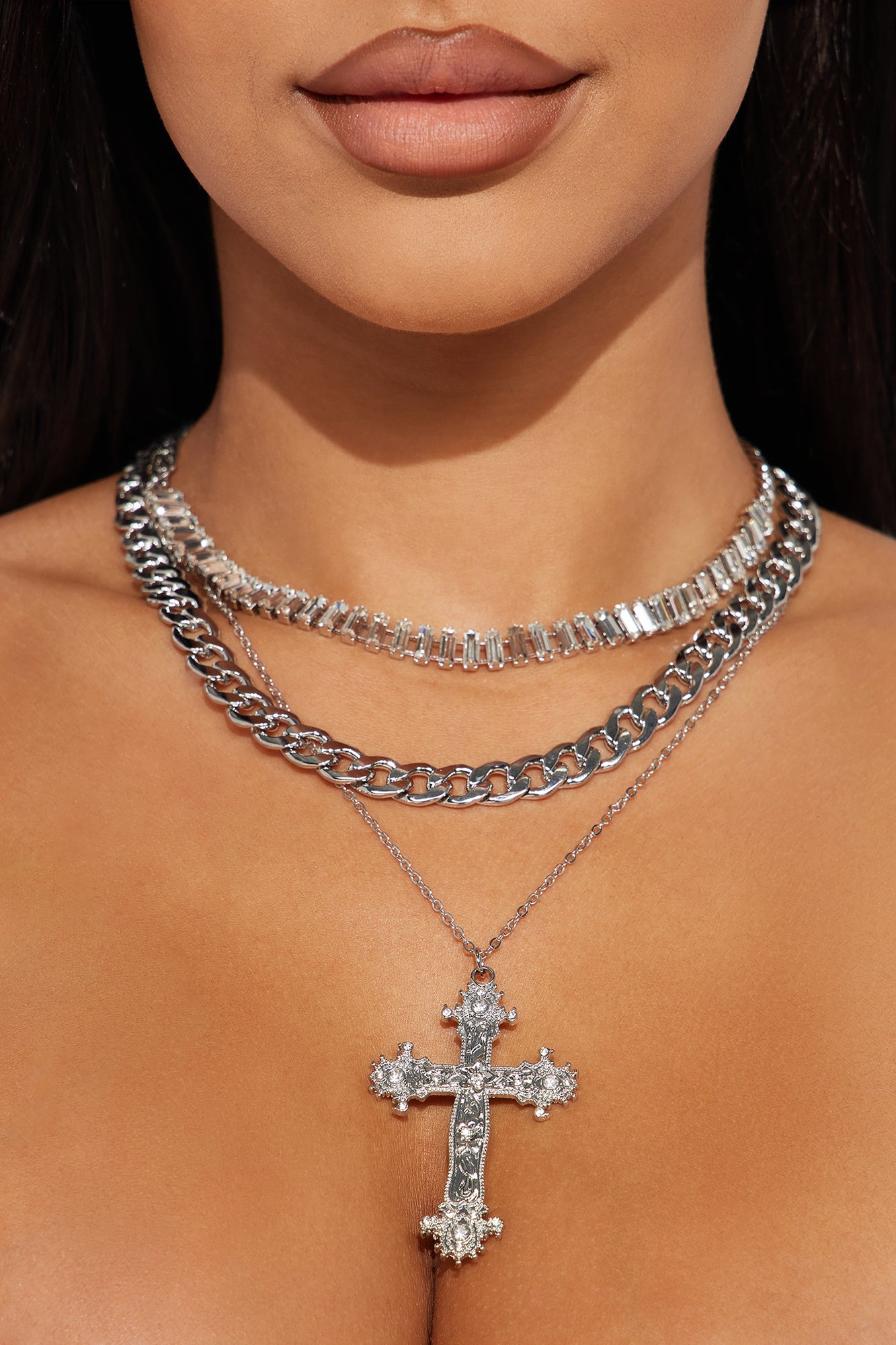 Cross Your Heart Babe Necklace