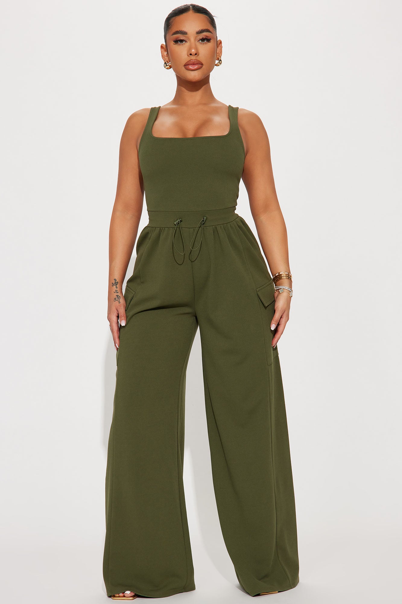 Willow Cargo Jumpsuit