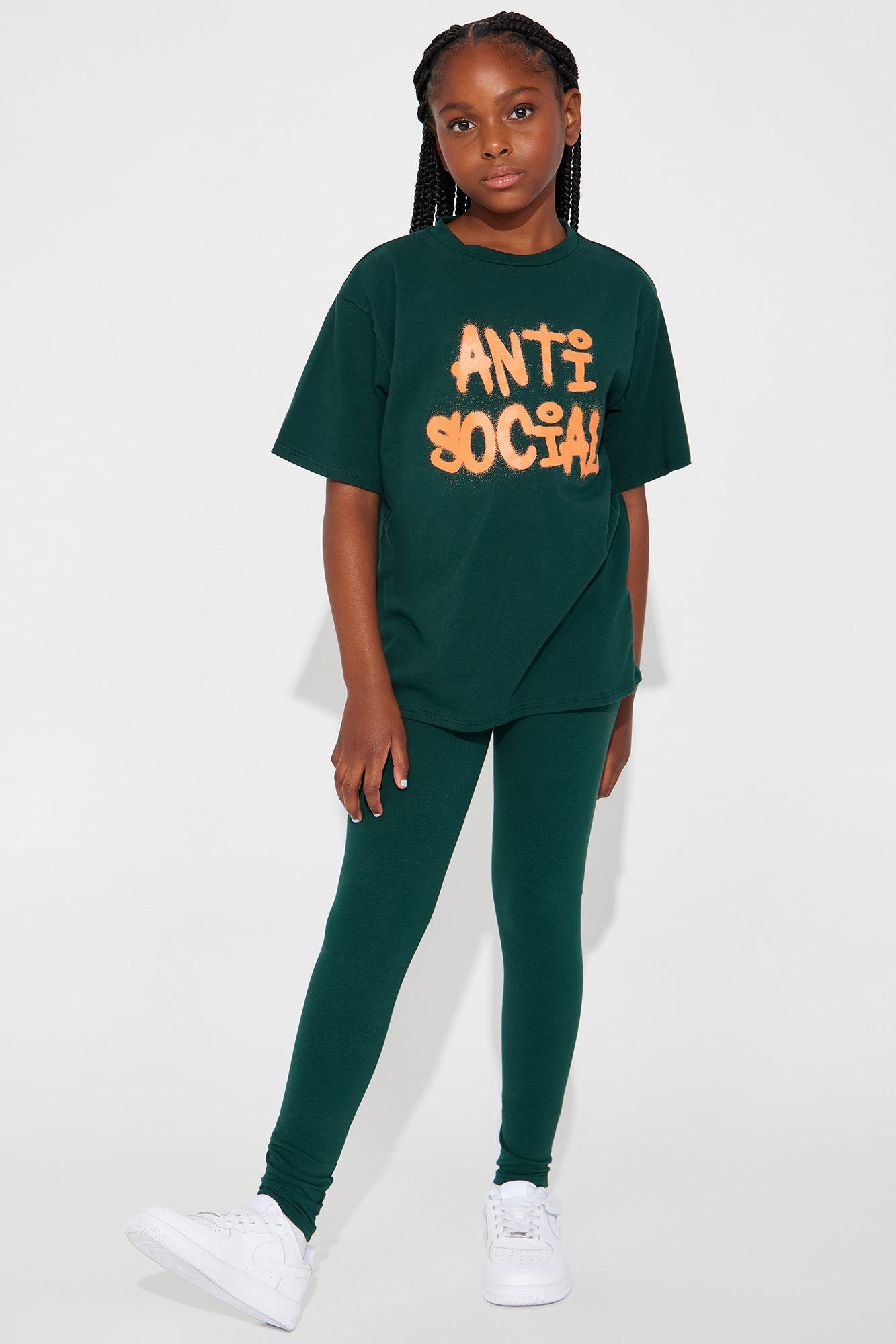 Mini The Anti Social Legging Set