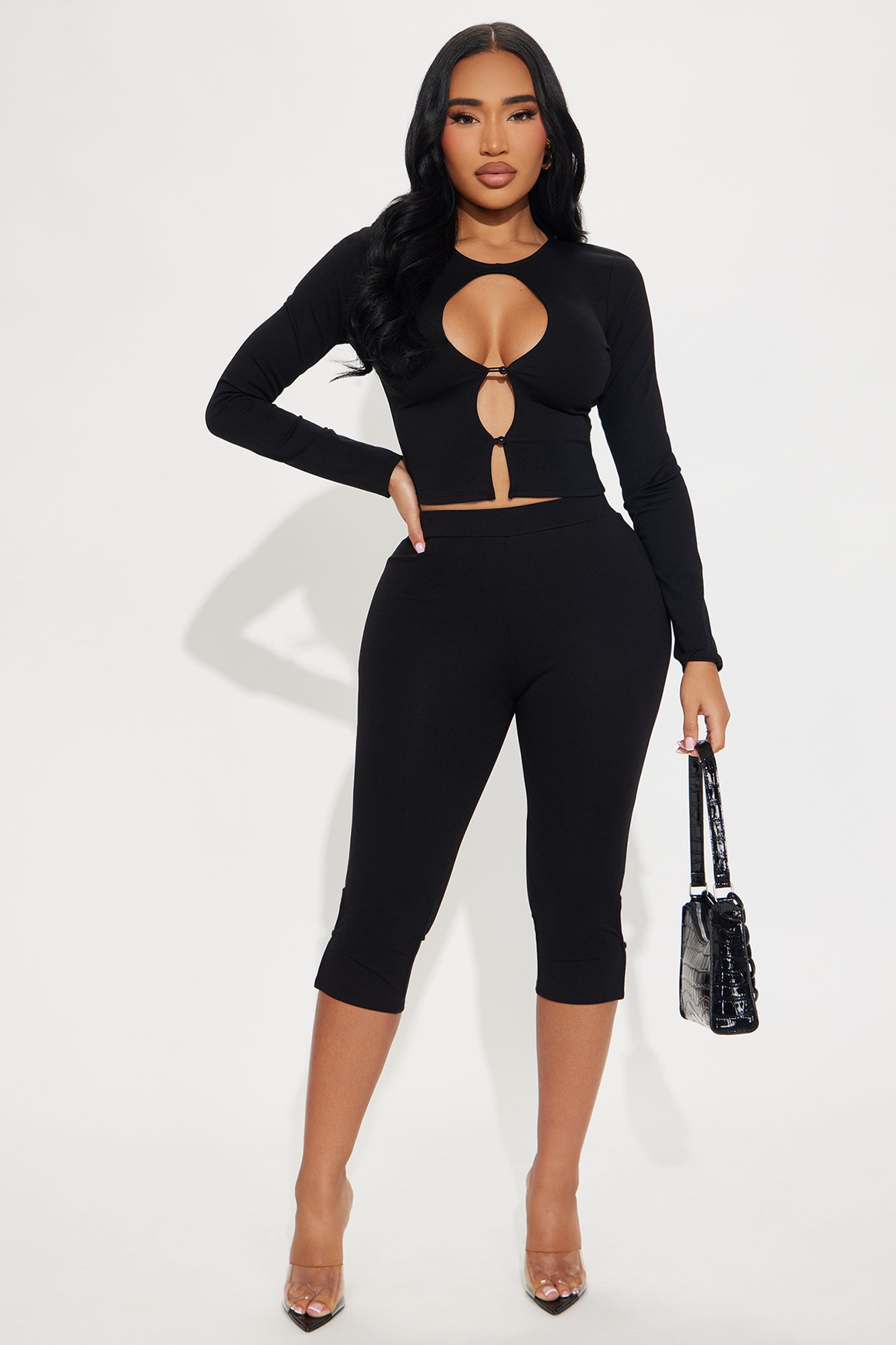 Mia Date Night Capri Pant Set