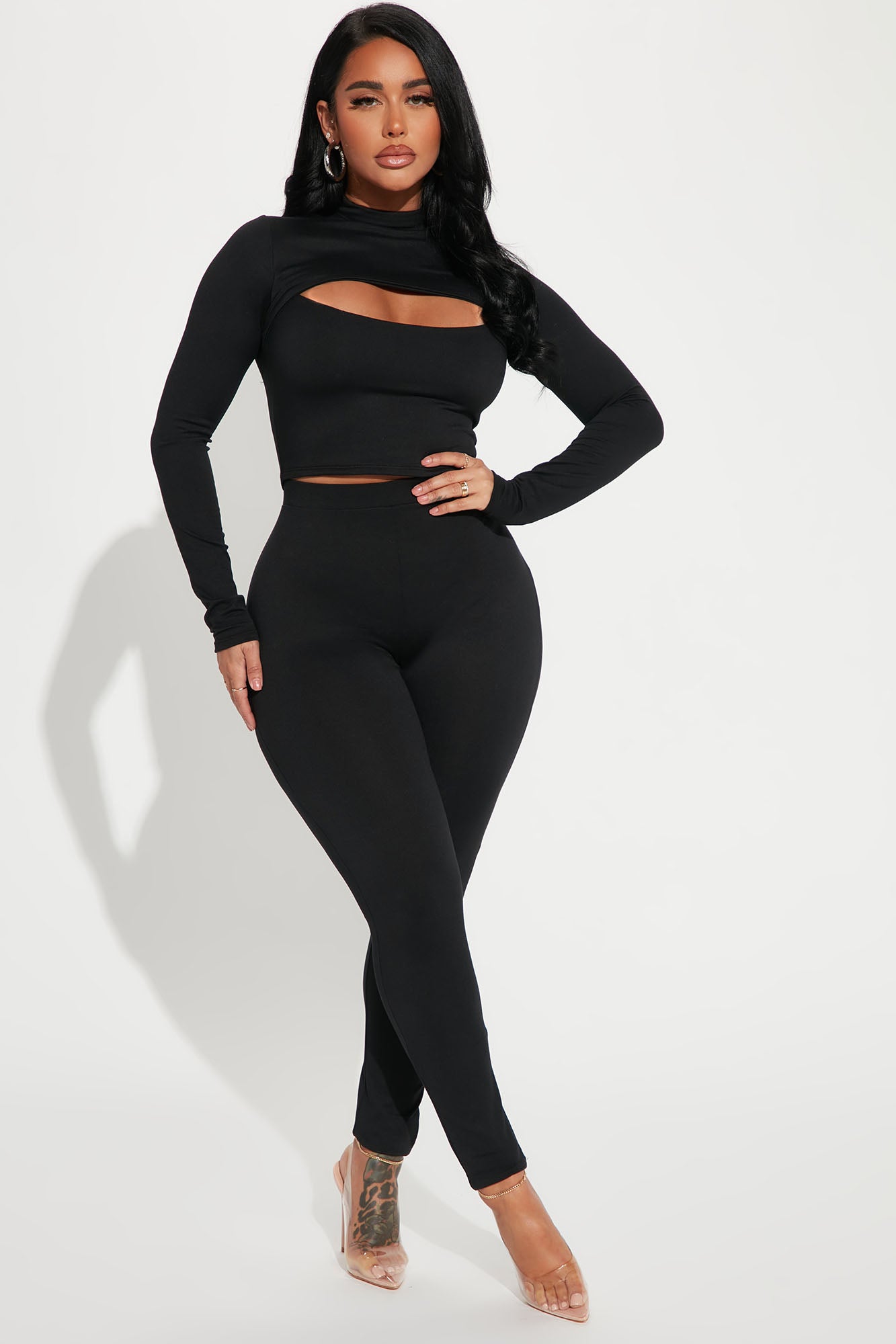 Baddie On The Go Legging Set
