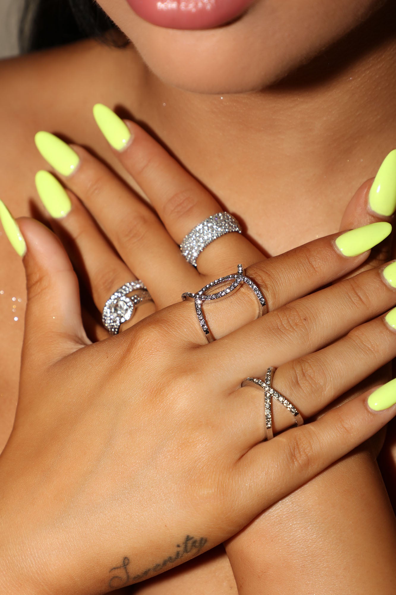 Lux 5 Piece Ring Set
