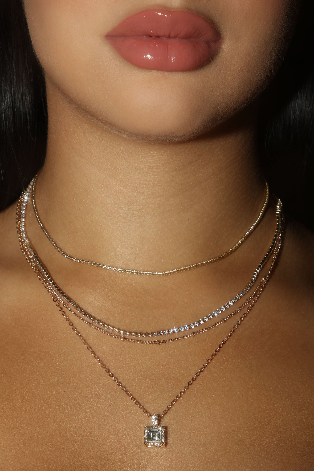 Simple Touch Layered Necklace