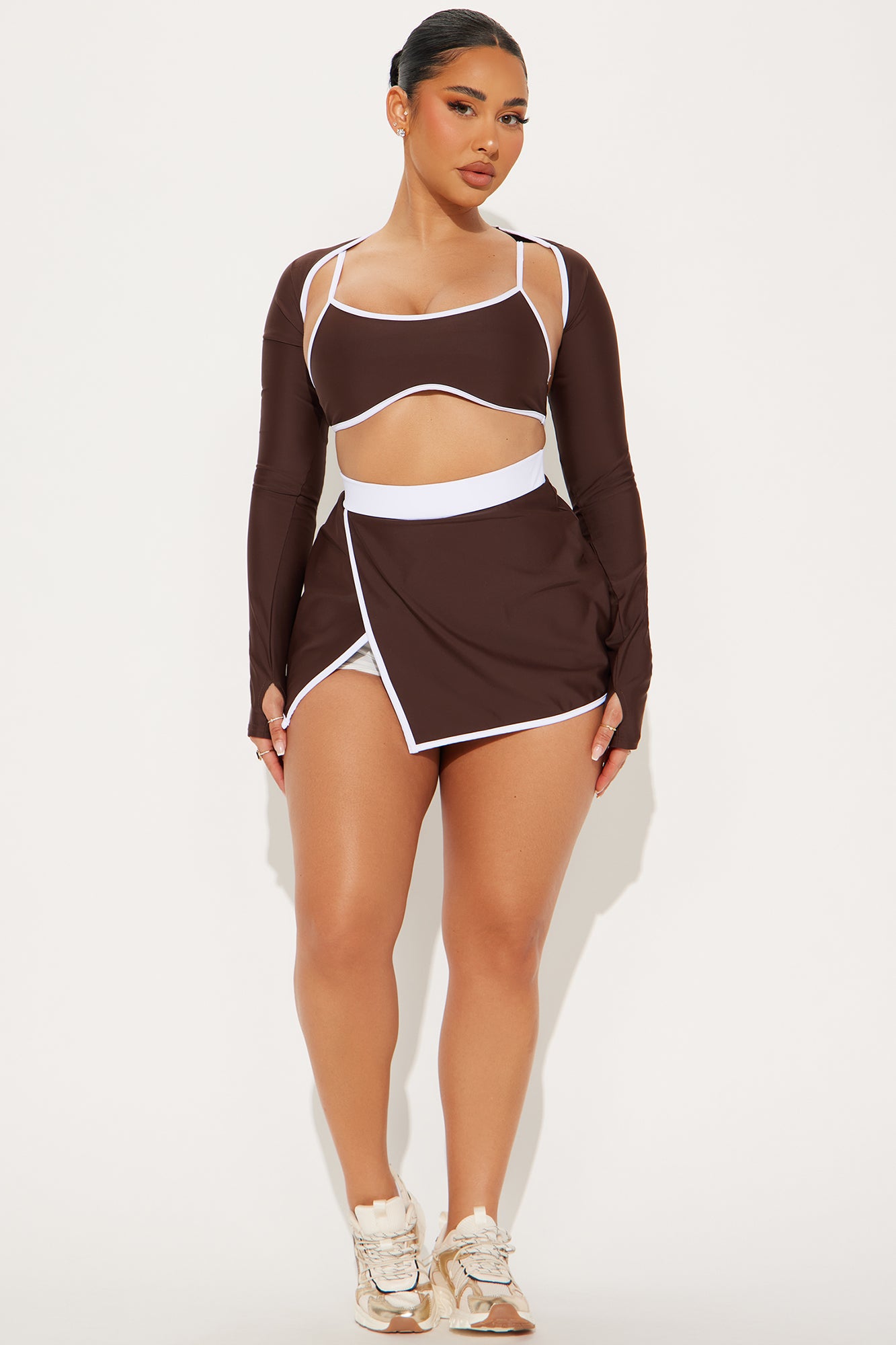 Cleo 3 Piece Bolero Active Set