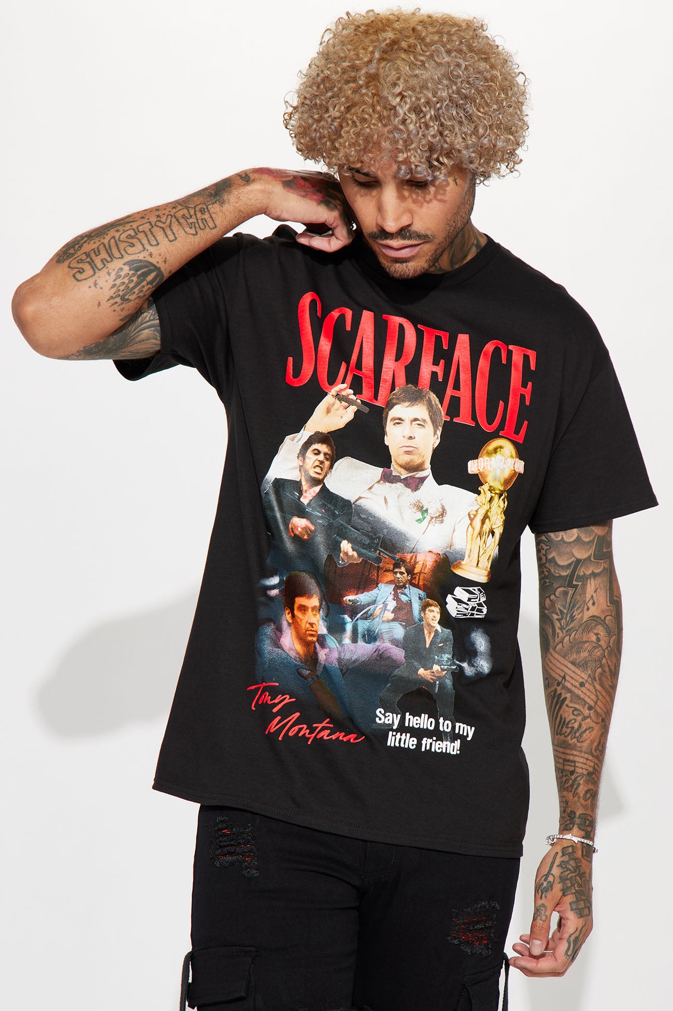Scarface Say Hello Short Sleeve Tee