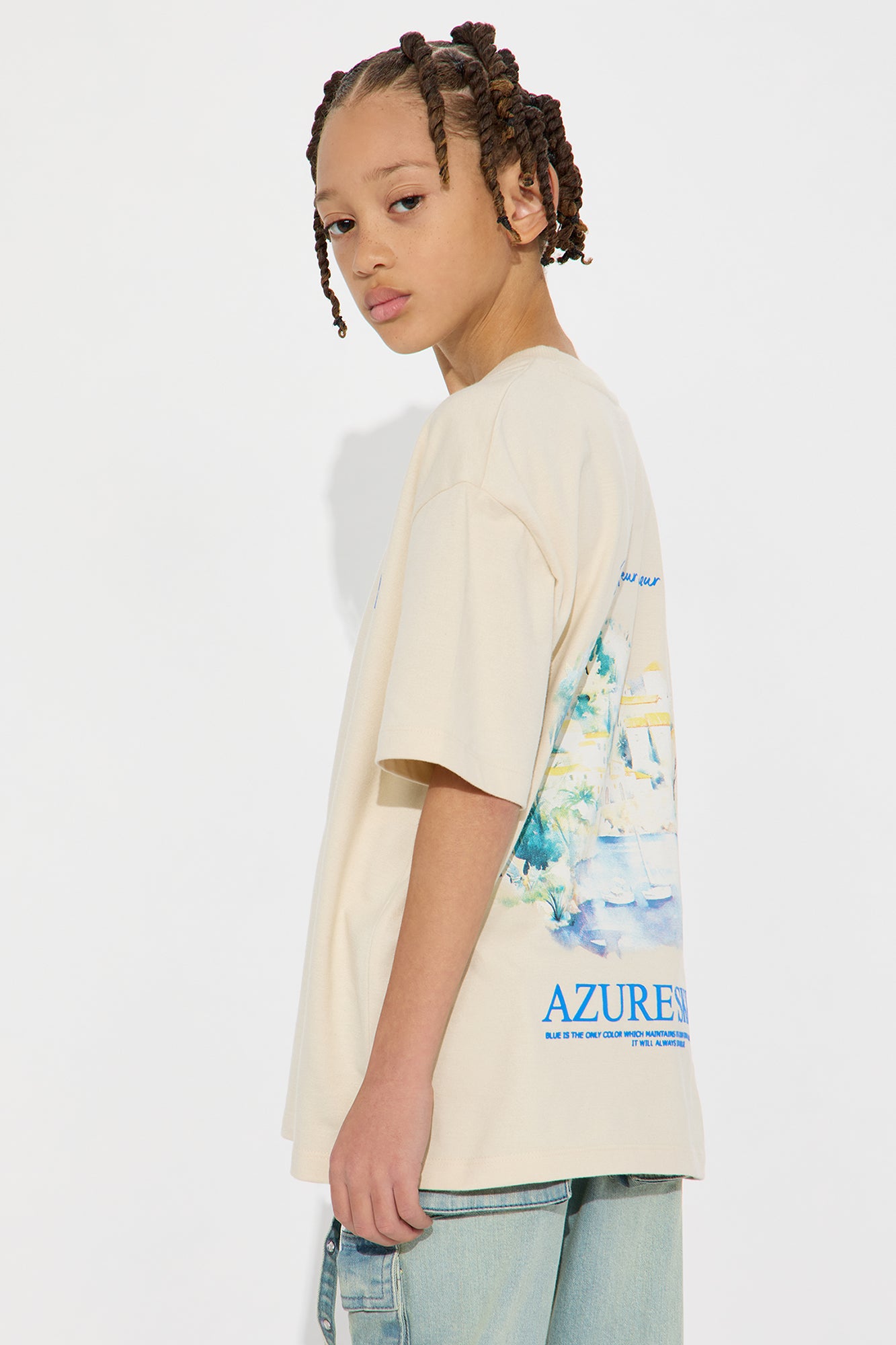 Mini Azure Skies Tee