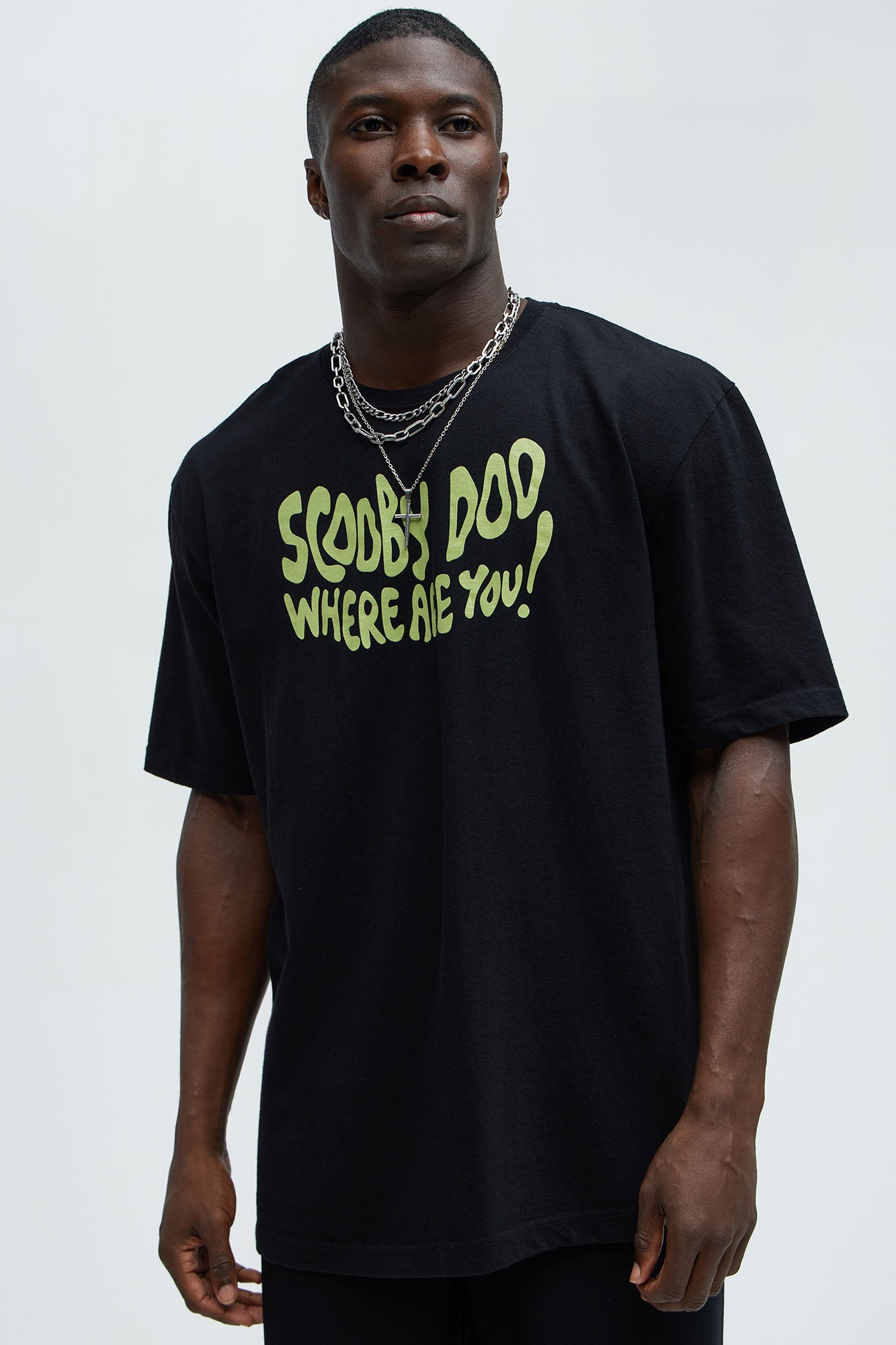 Scooby Doo Where Are You Oversized Short Sleeve Tee