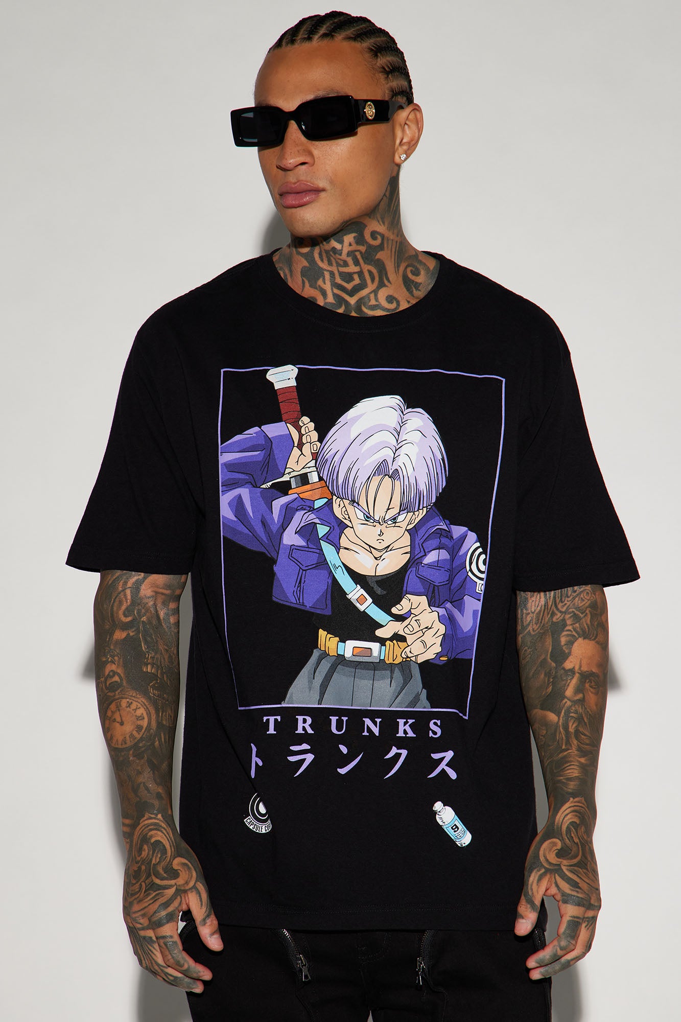 Dragon Ball Z Trunks Oversized Short Sleeve Tee