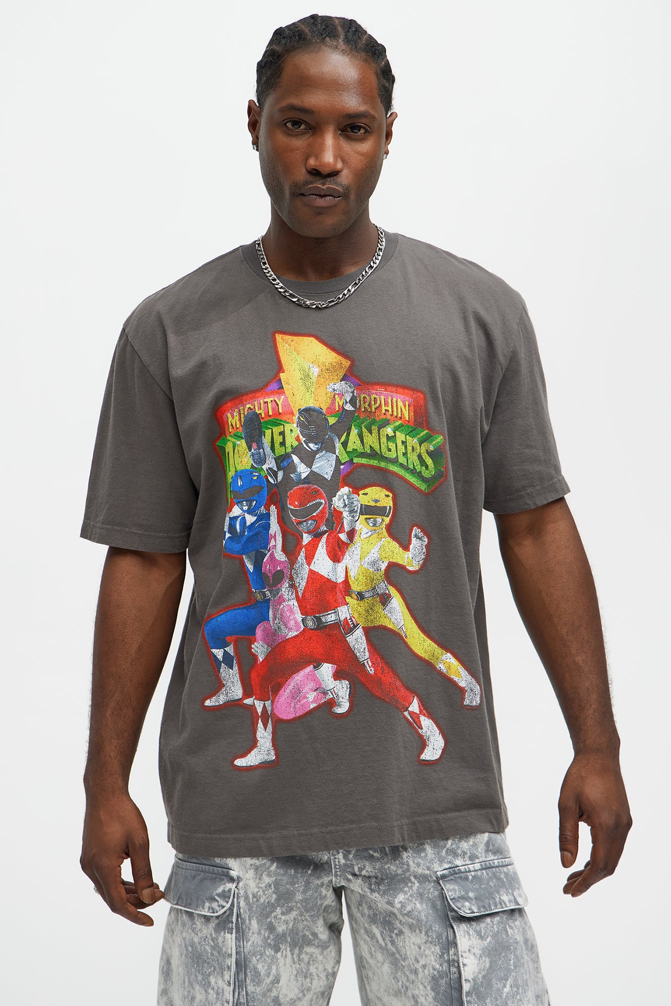 Mighty Morphin Power Rangers Short Sleeve Tee