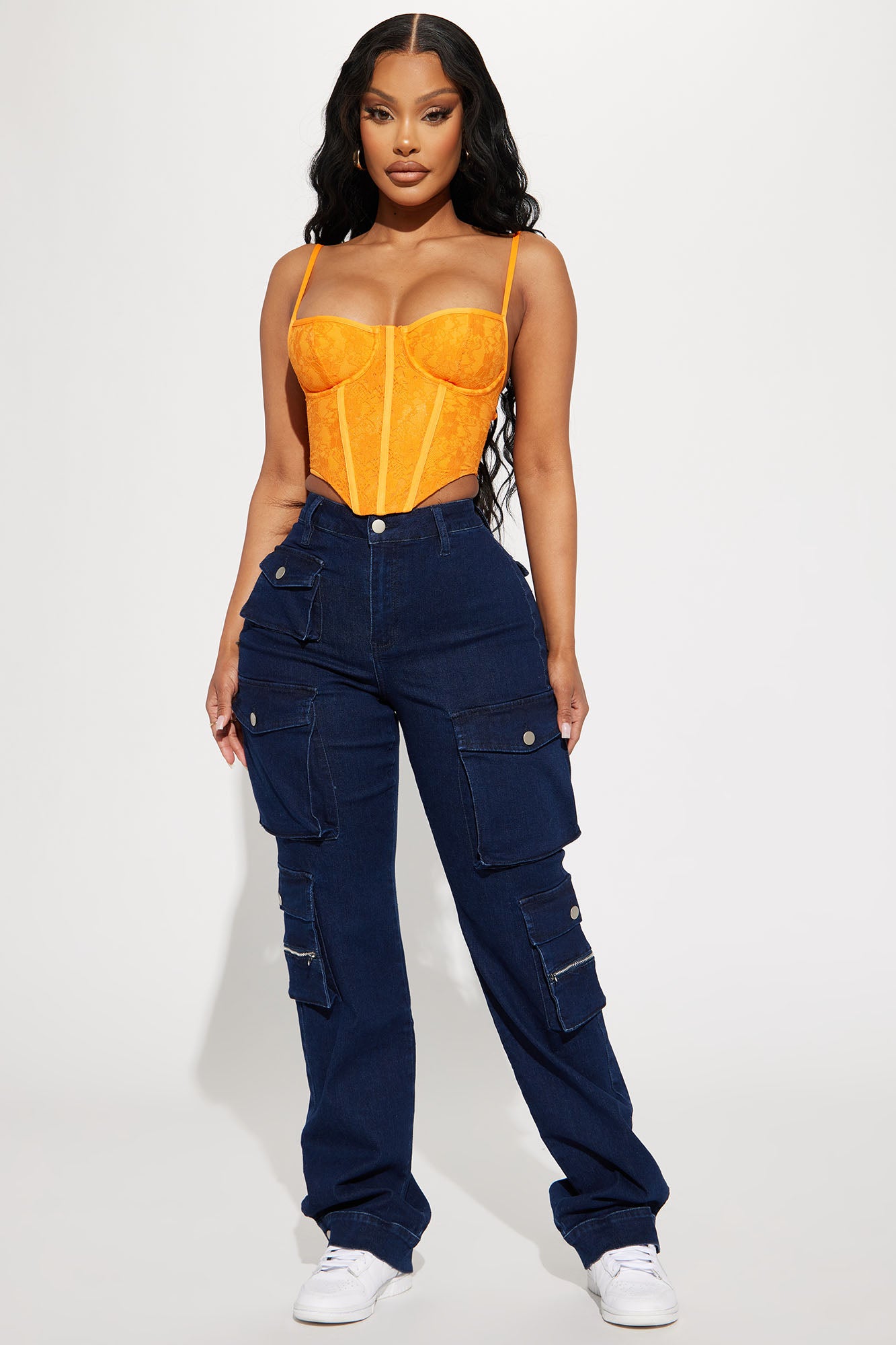 Out Of My Way Stretch Cargo Jean