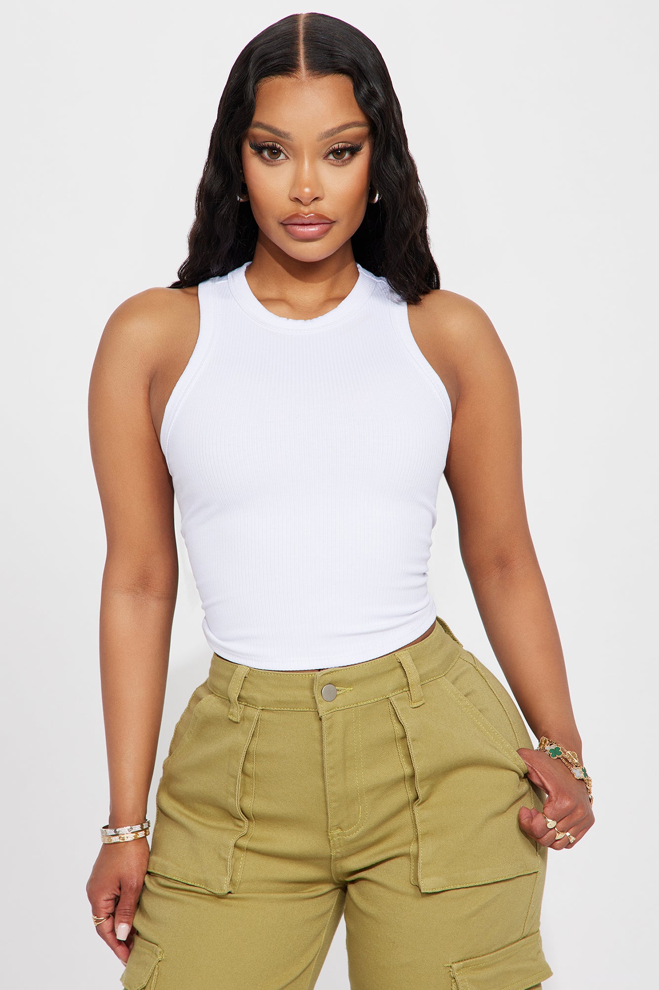 Ariana Ribbed Tee