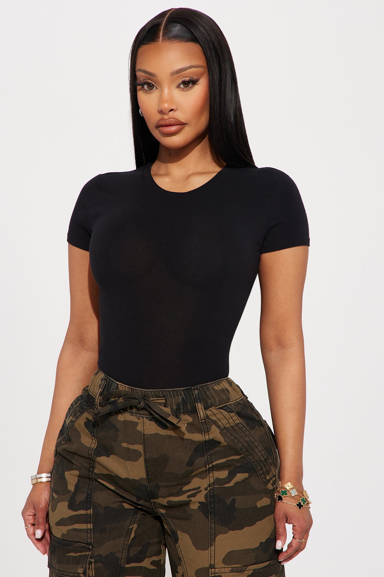 Camilla Classic Fit Crew Neck Tee