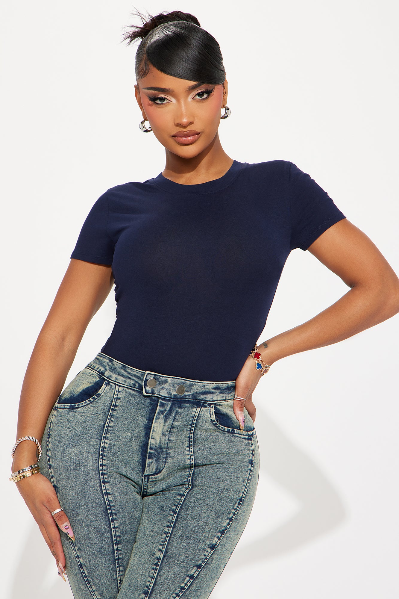 Camilla Classic Fit Crew Neck Tee