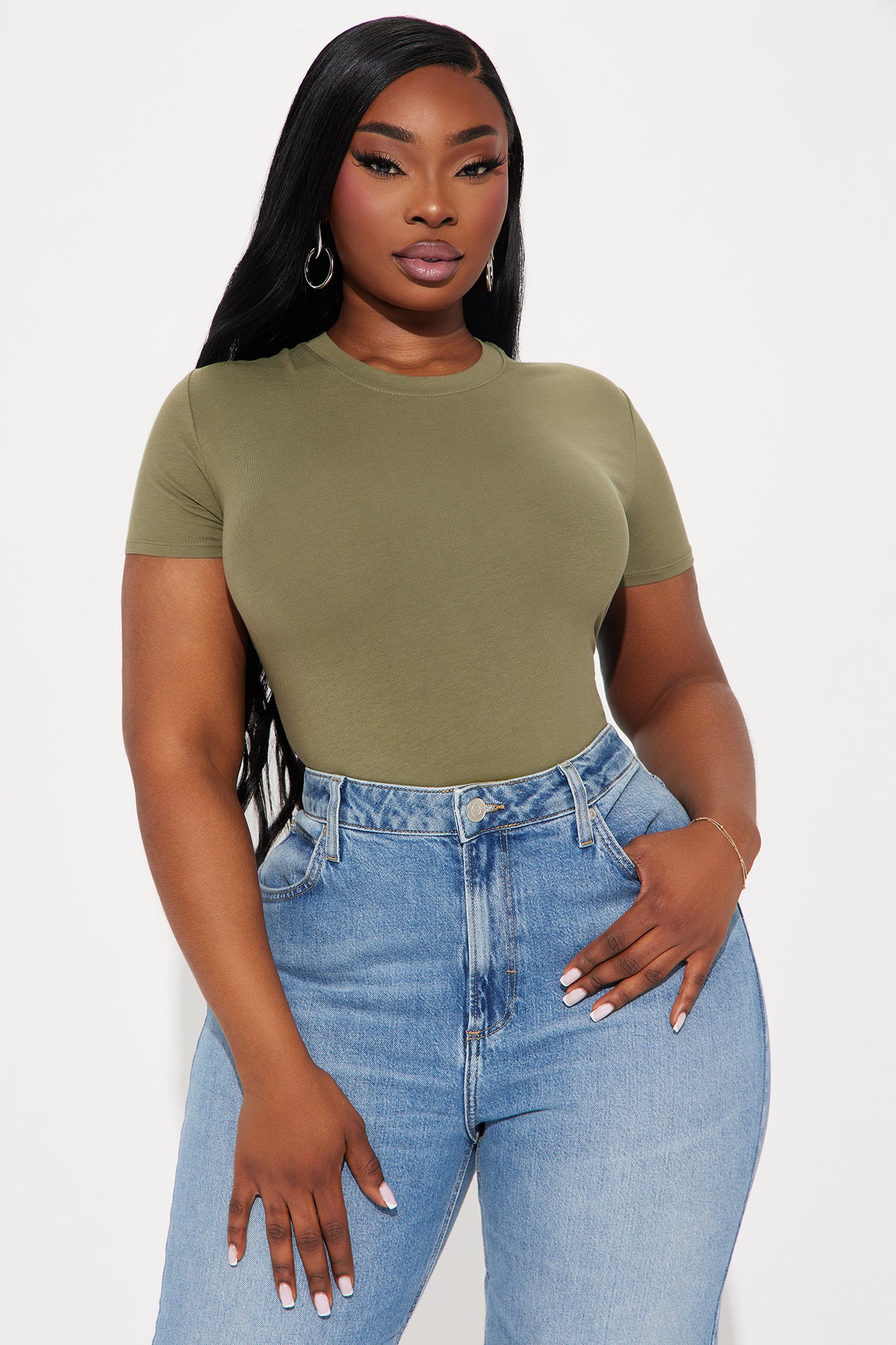 Camilla Classic Fit Crew Neck Tee