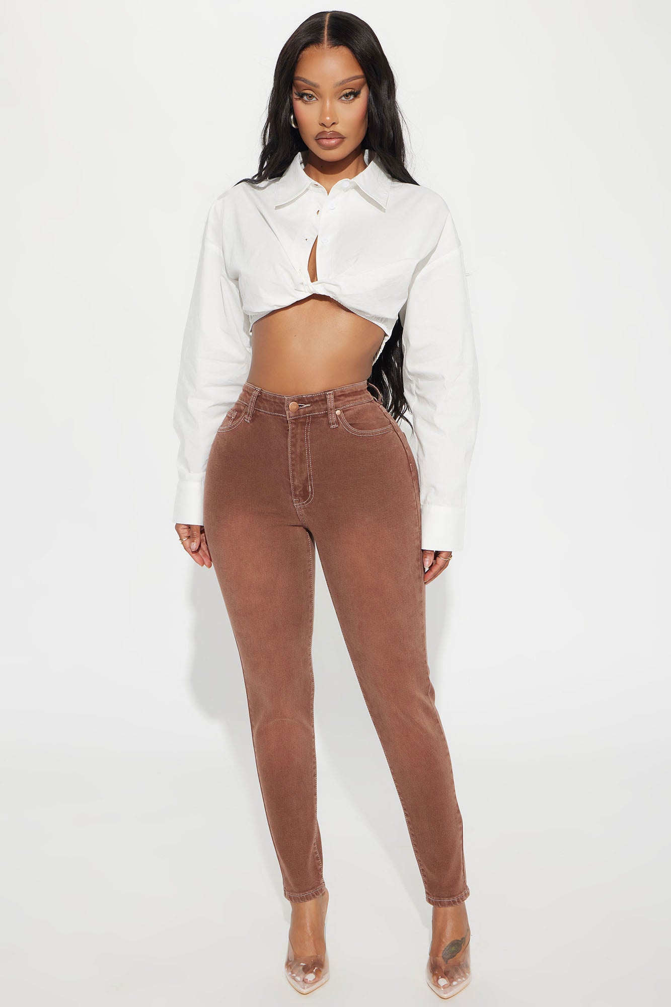 Give It A Shot Stretch Skinny Jeans