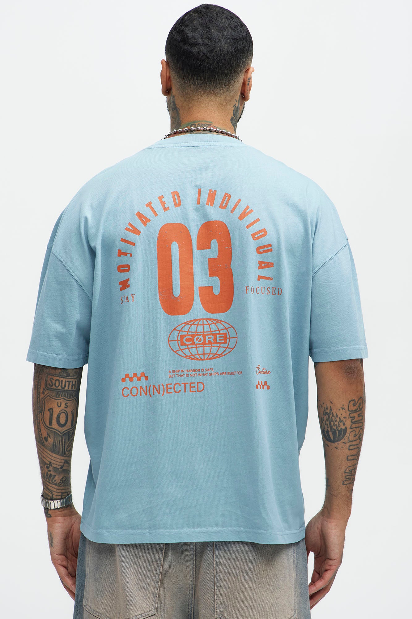 Motivated Individual Oversized Short Sleeve Tee