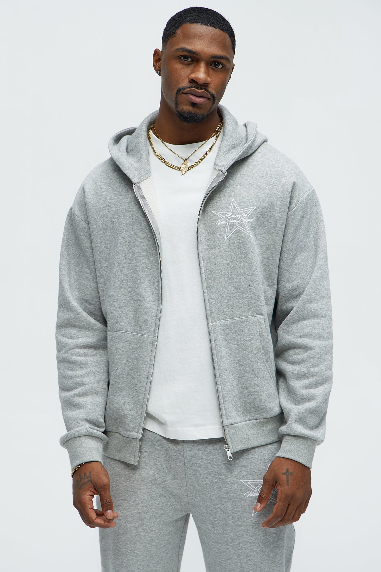 Aim For The Stars Zip Hoodie