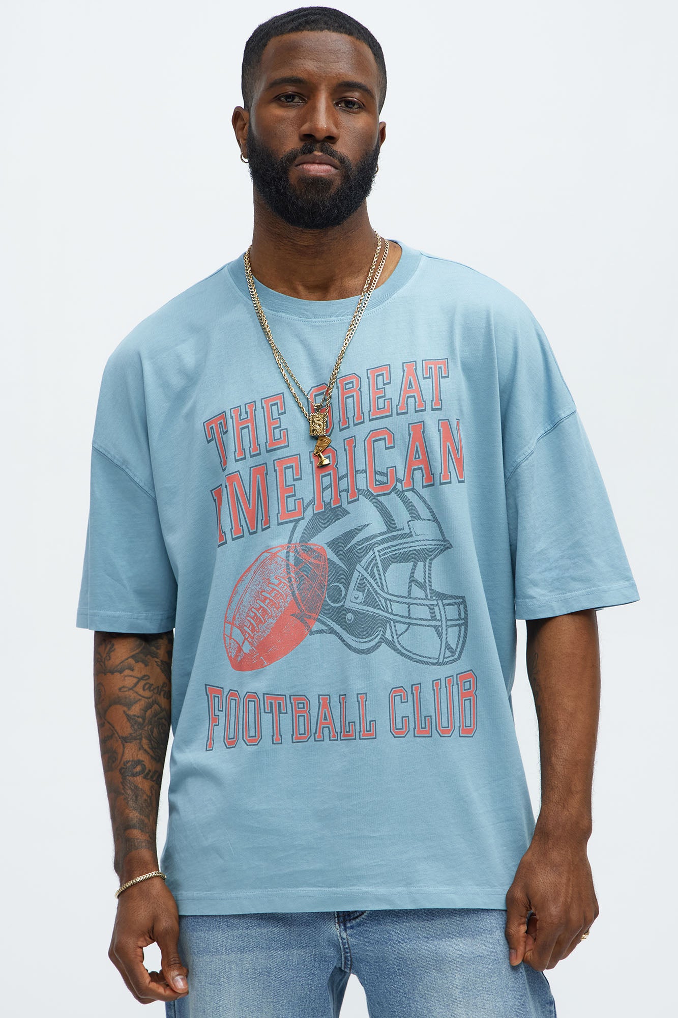The Great American Football Club Oversized Short Sleeve Tee