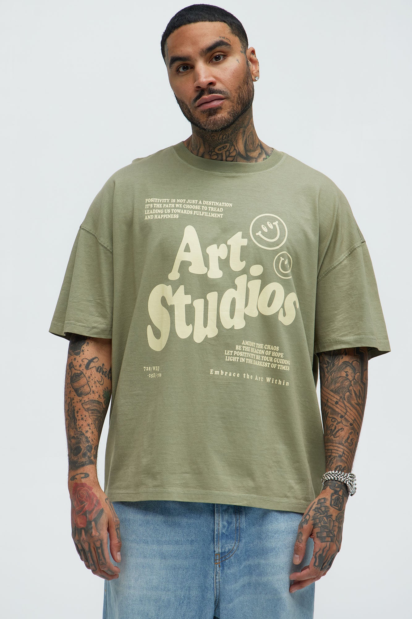 Art Studio Oversized Short Sleeve Tee