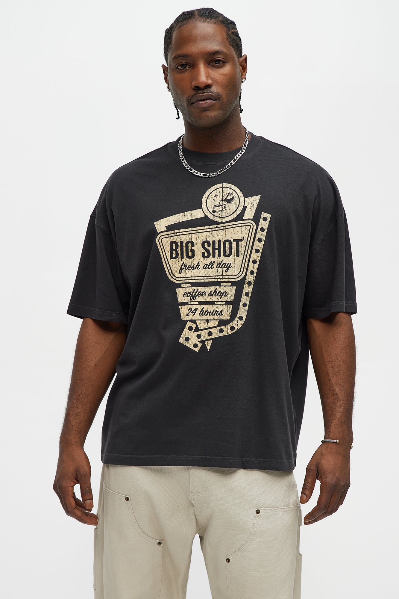 Big Shot Oversized Short Sleeve Tee